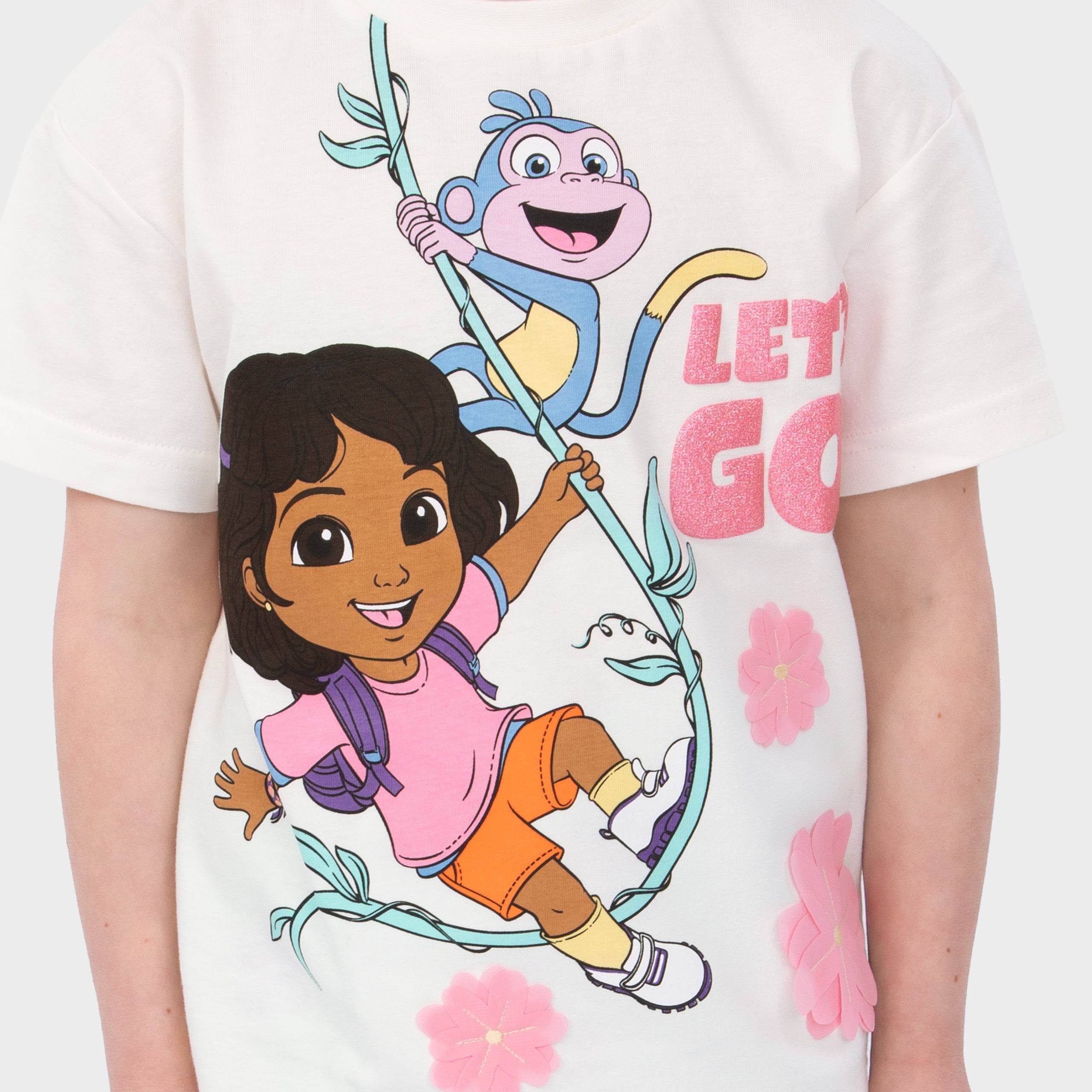 Dora T-Shirt And Shorts Set | Girls Outfit Set | Character.com