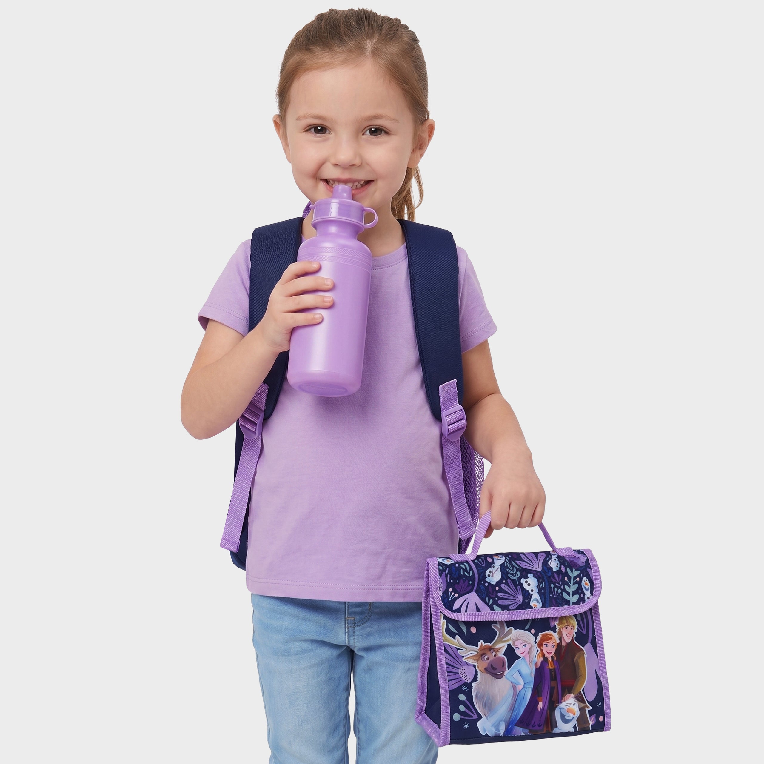 Disney Frozen 4 Piece Backpack Set