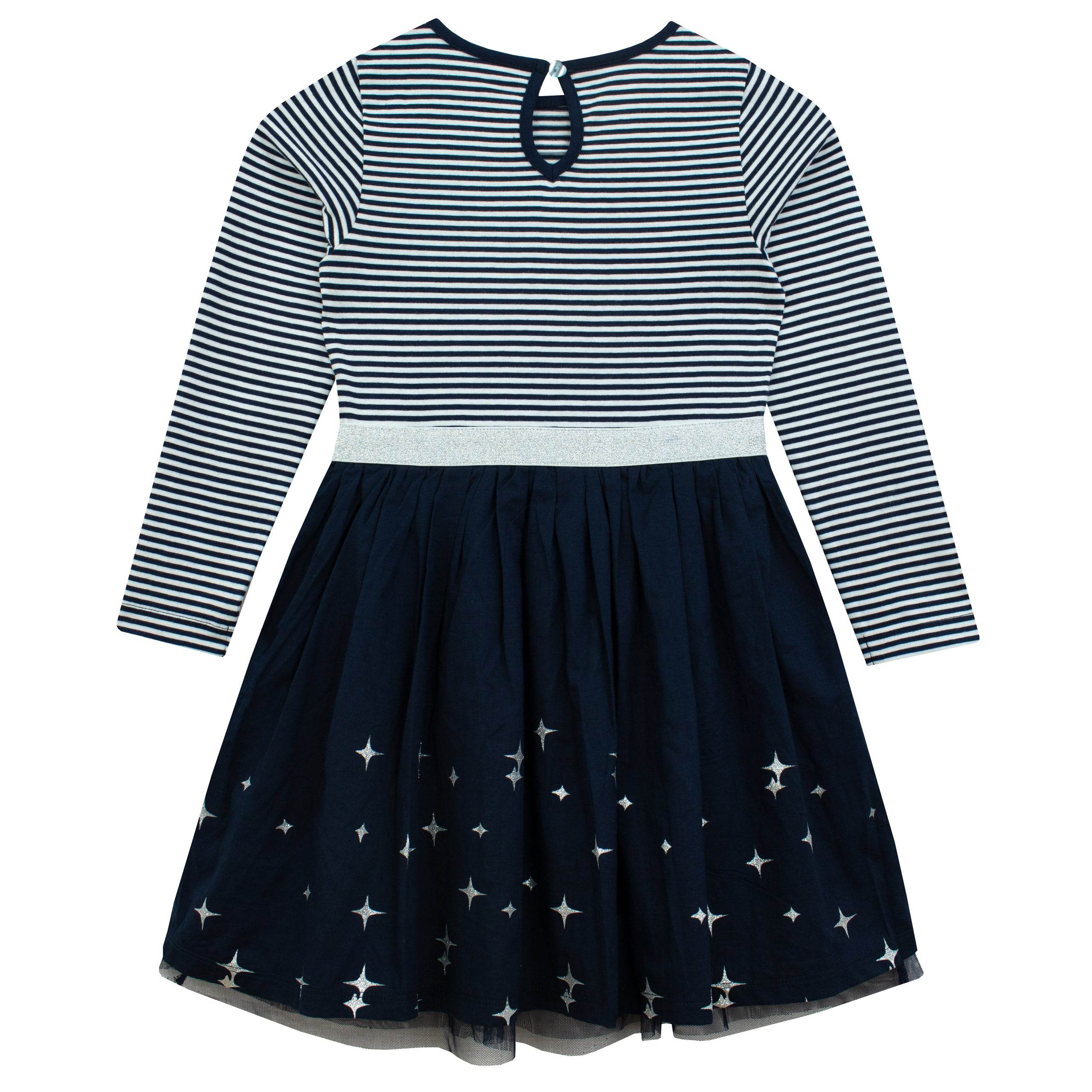 Disney Frozen Girls Dress | 100% Cotton Party Dress | Elsa | Navy Character.com Disney Frozen Girls Dress | 100% Cotton Party Dress | Elsa | Navy Character.com