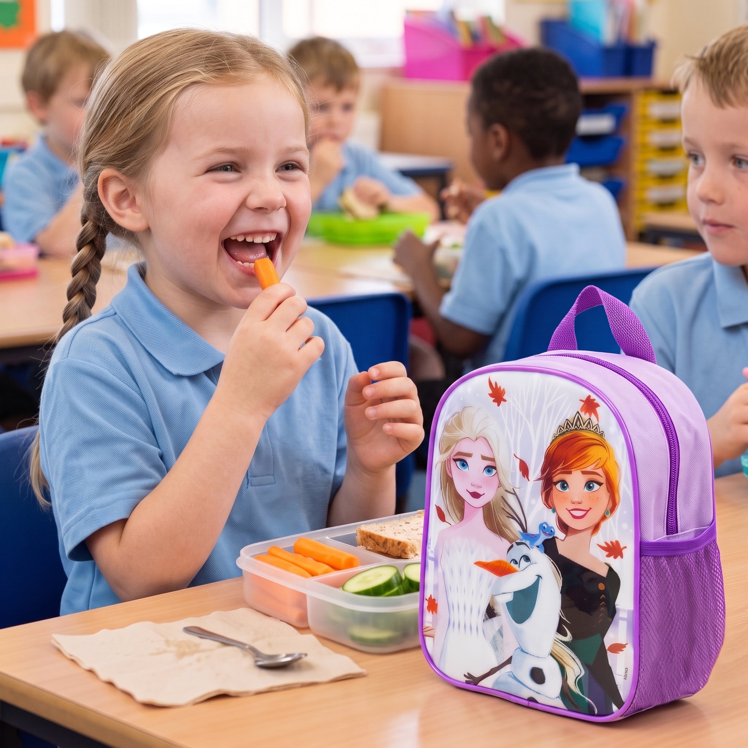 Disney Frozen Elsa And Anna Lunch Bag