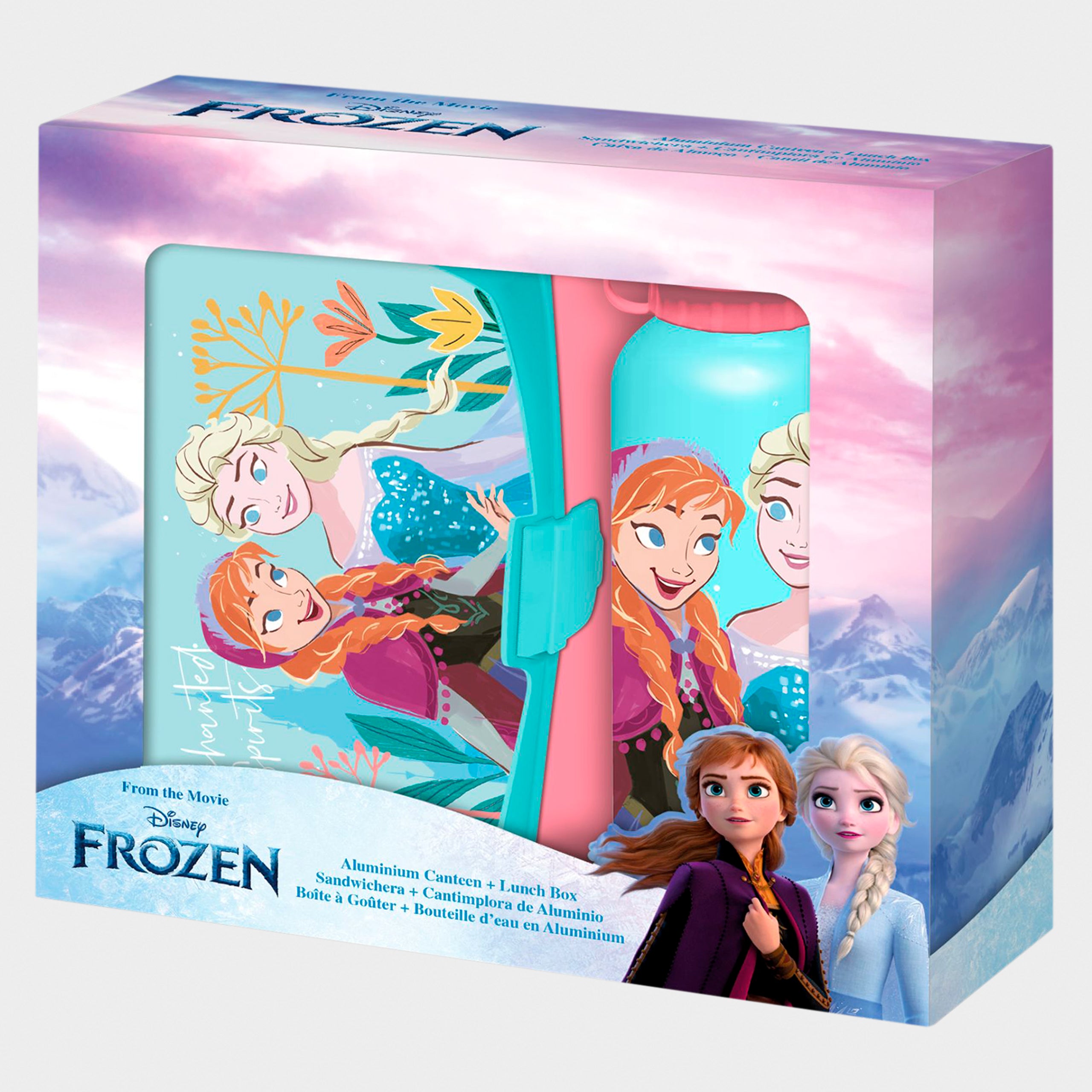 Disney Frozen Lunch Box And Water Bottle