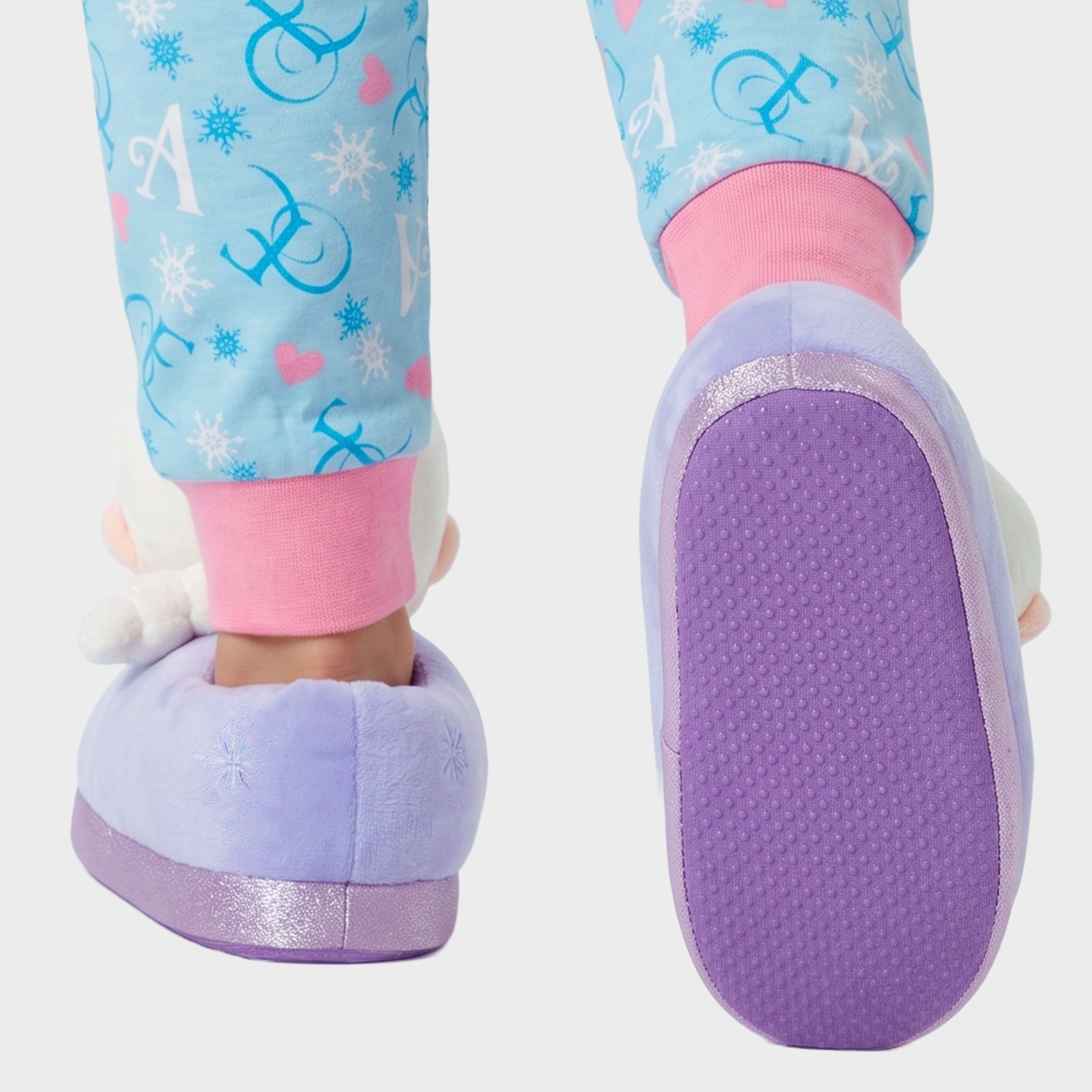 Disney Frozen Elsa 3D Plush Slippers