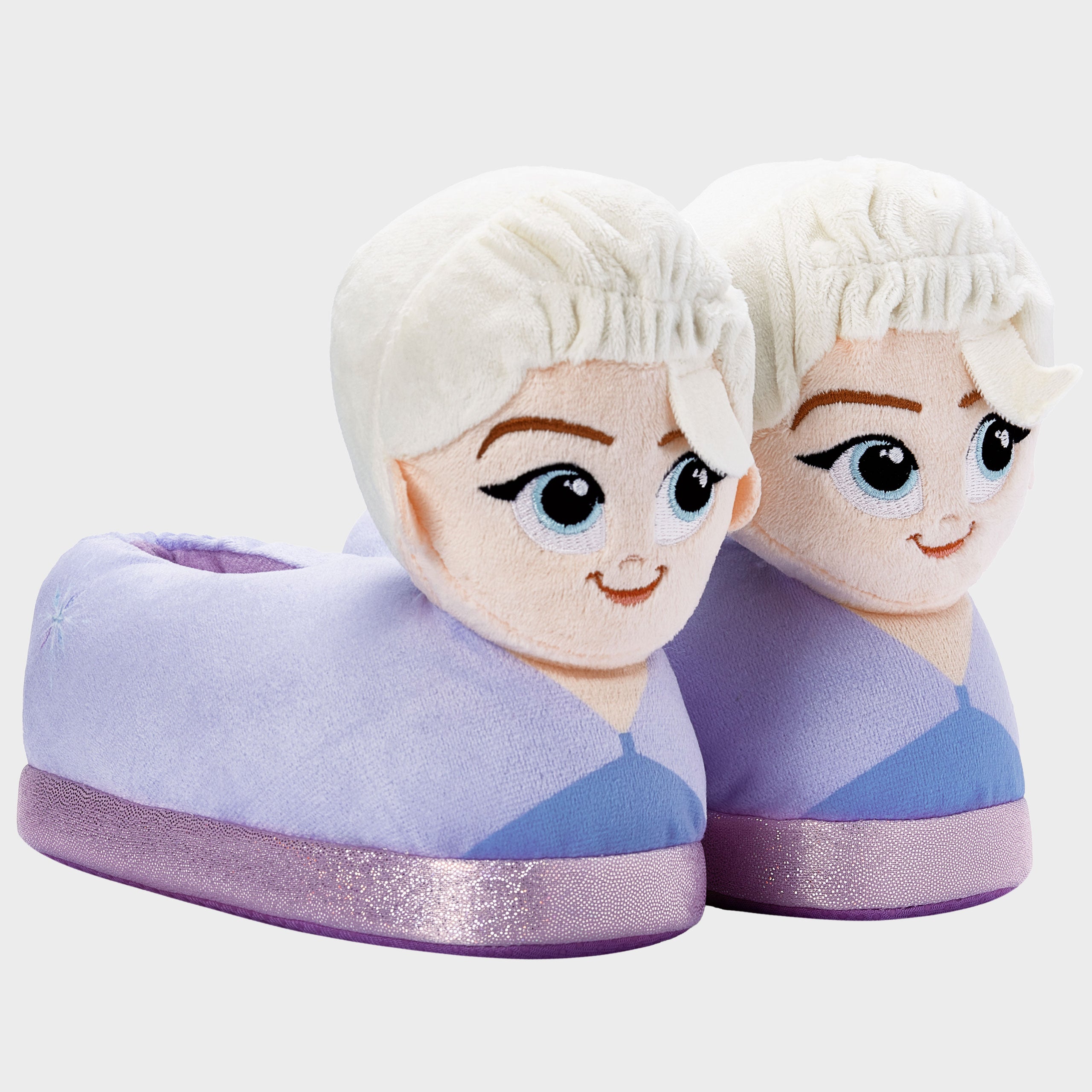 Disney Frozen Elsa 3D Plush Slippers
