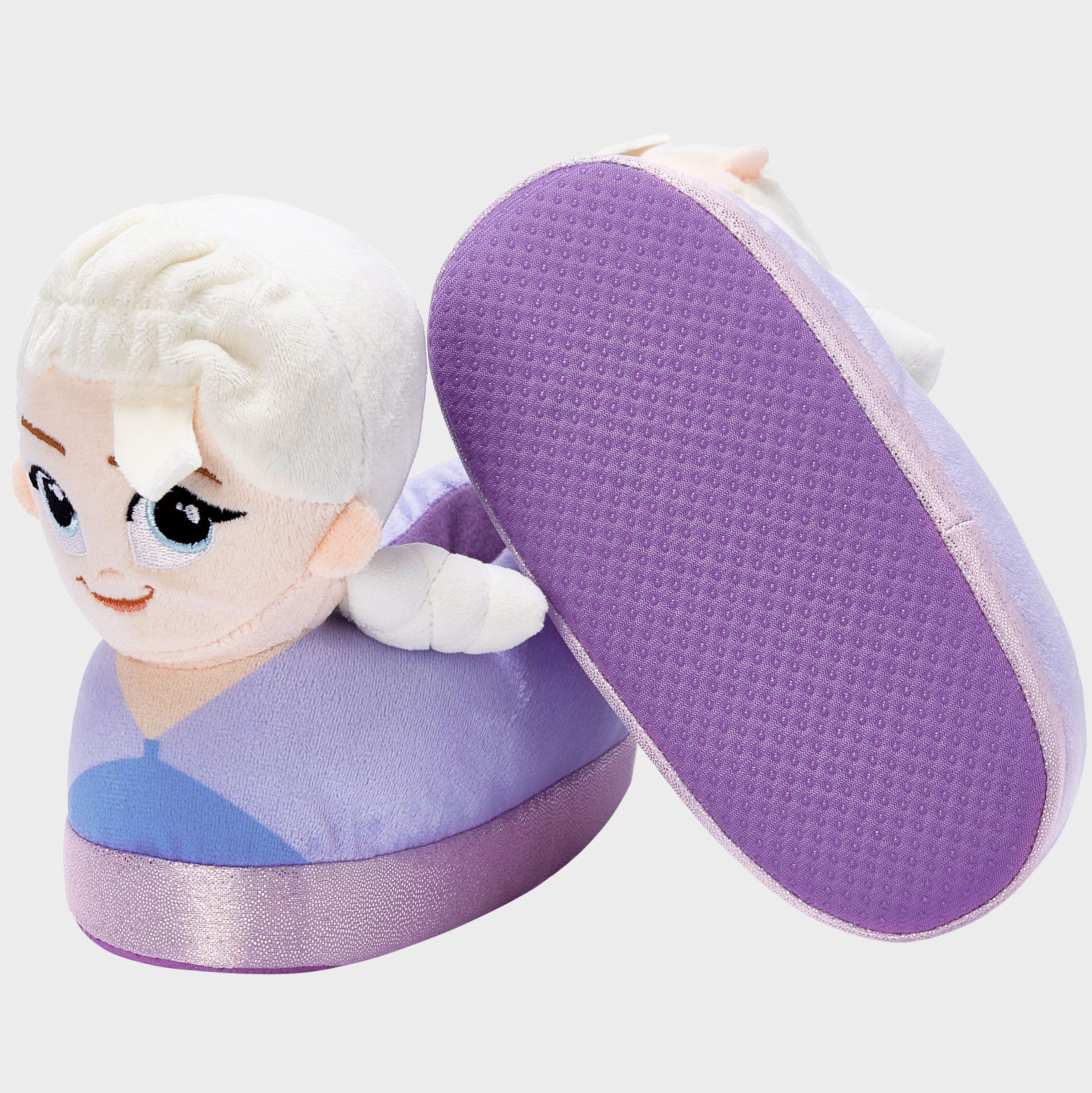 Disney Frozen Elsa 3D Plush Slippers
