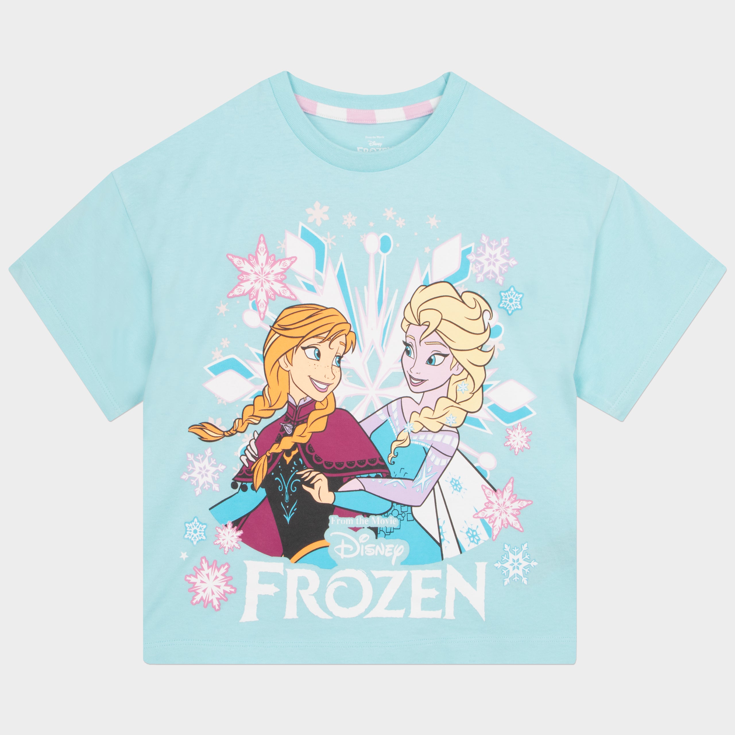 Disney Frozen Striped Short Pyjamas