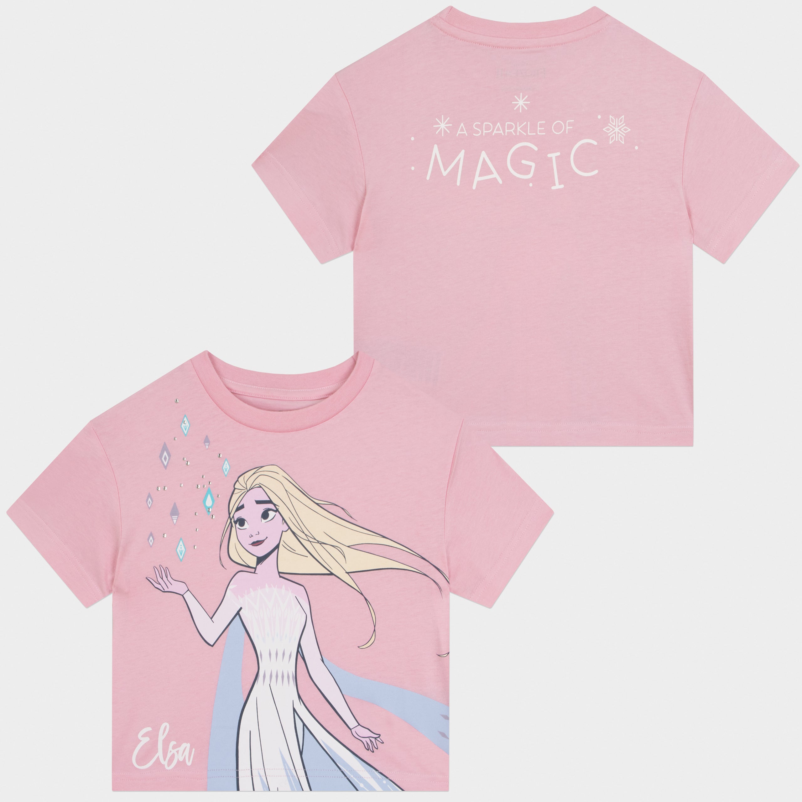 Disney Frozen Elsa T-Shirt And Tulle Skirt Outfit Set