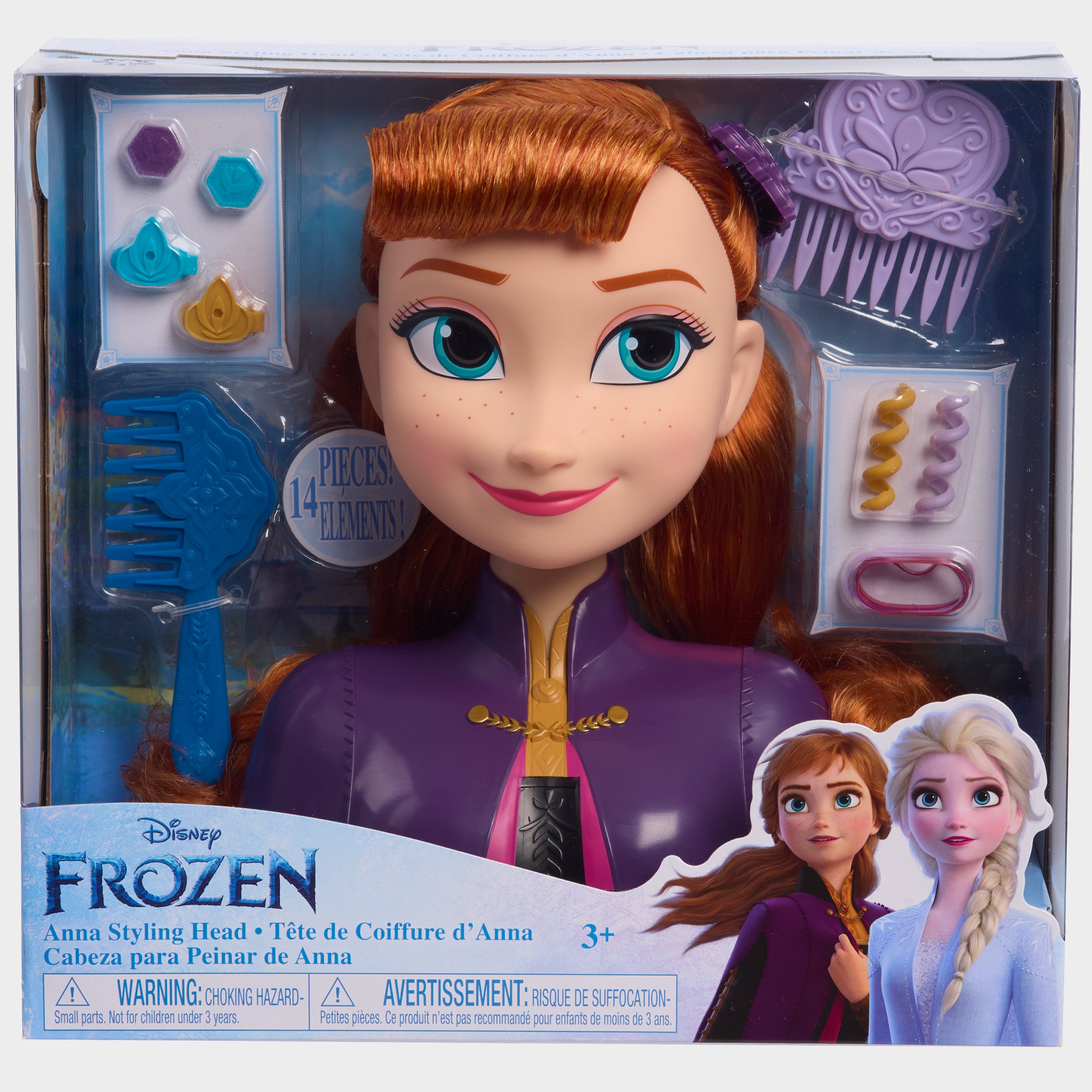 Disney Die Eiskönigin Anna Styling-Kopf