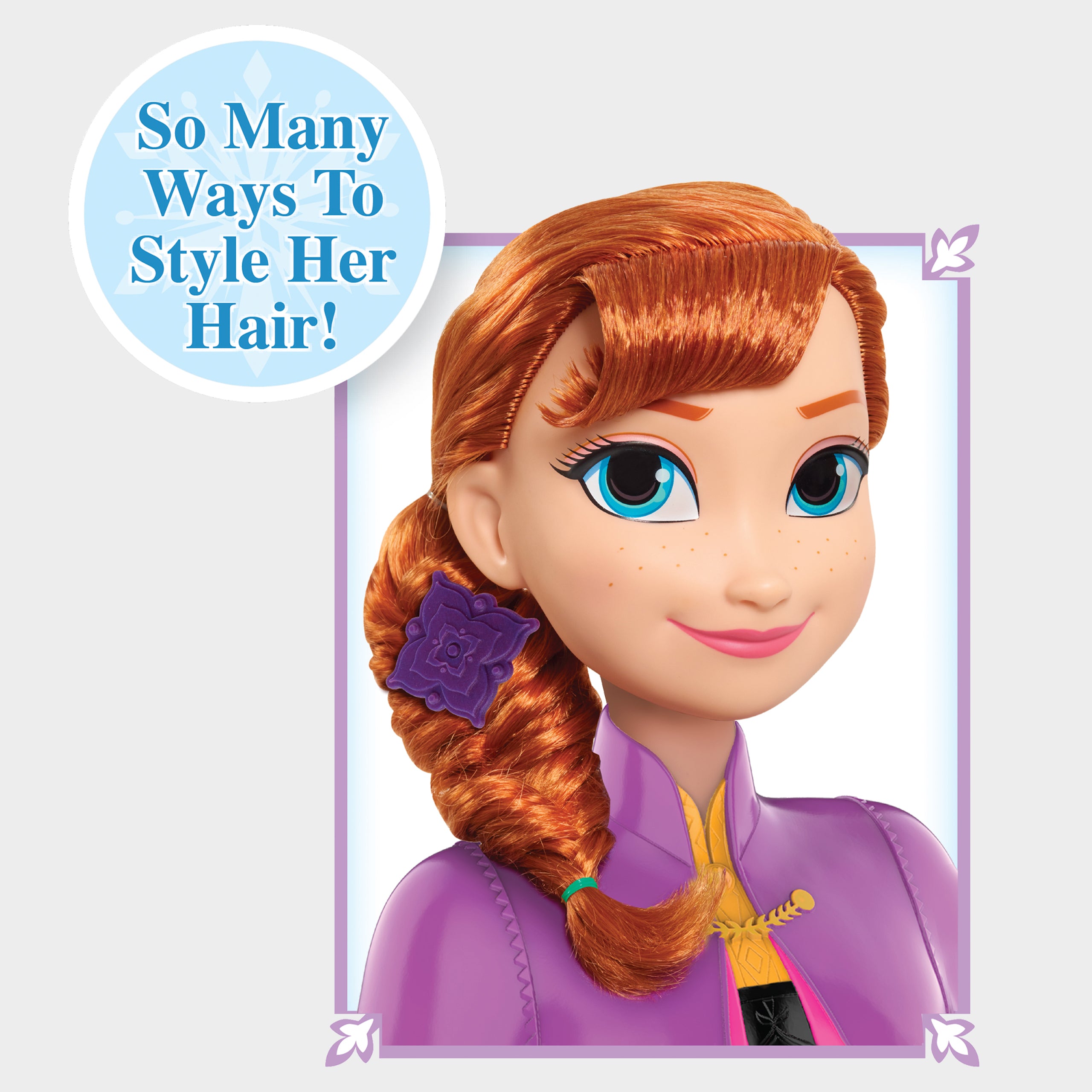 Disney Die Eiskönigin Anna Styling-Kopf