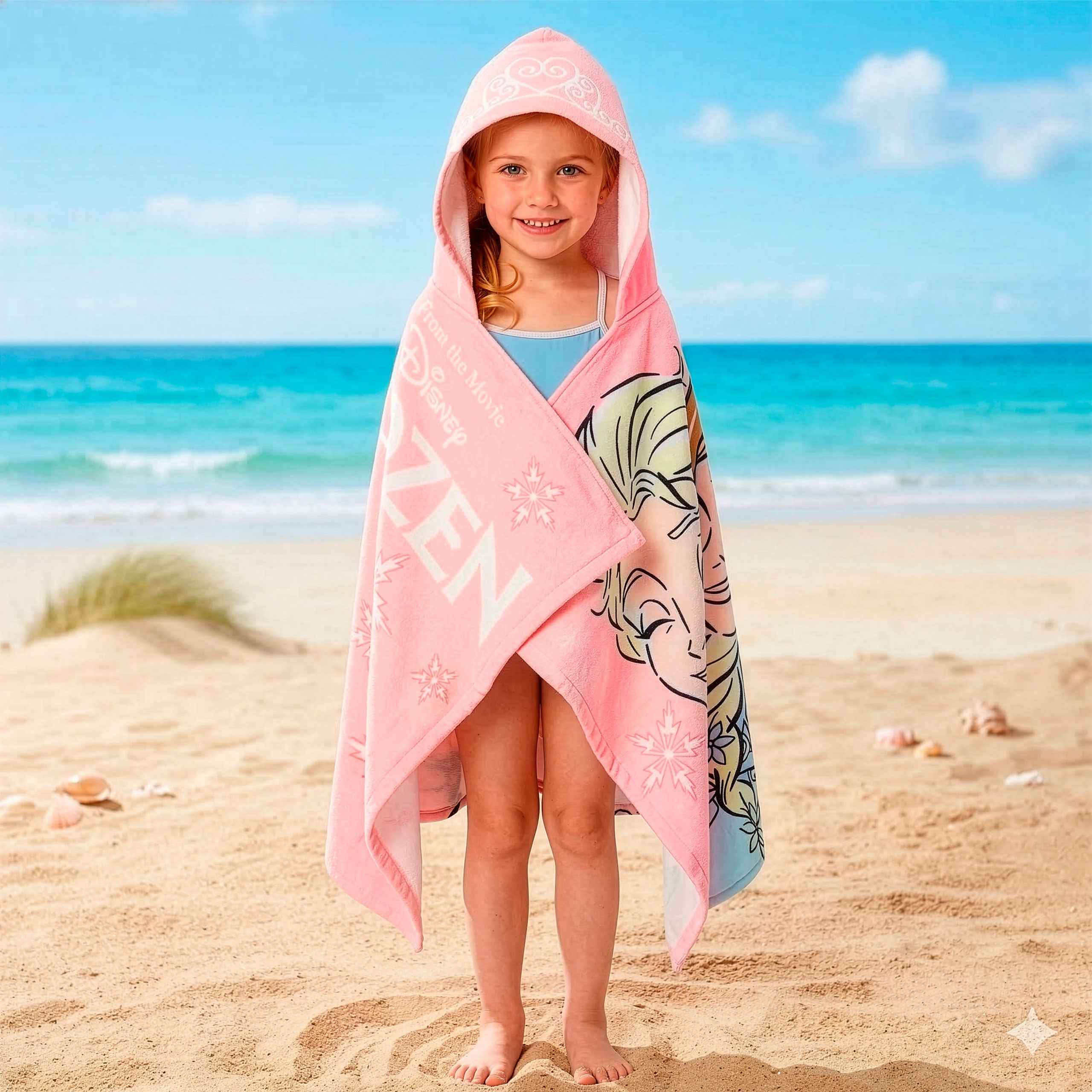 Disney Frozen Wrap Towel Poncho