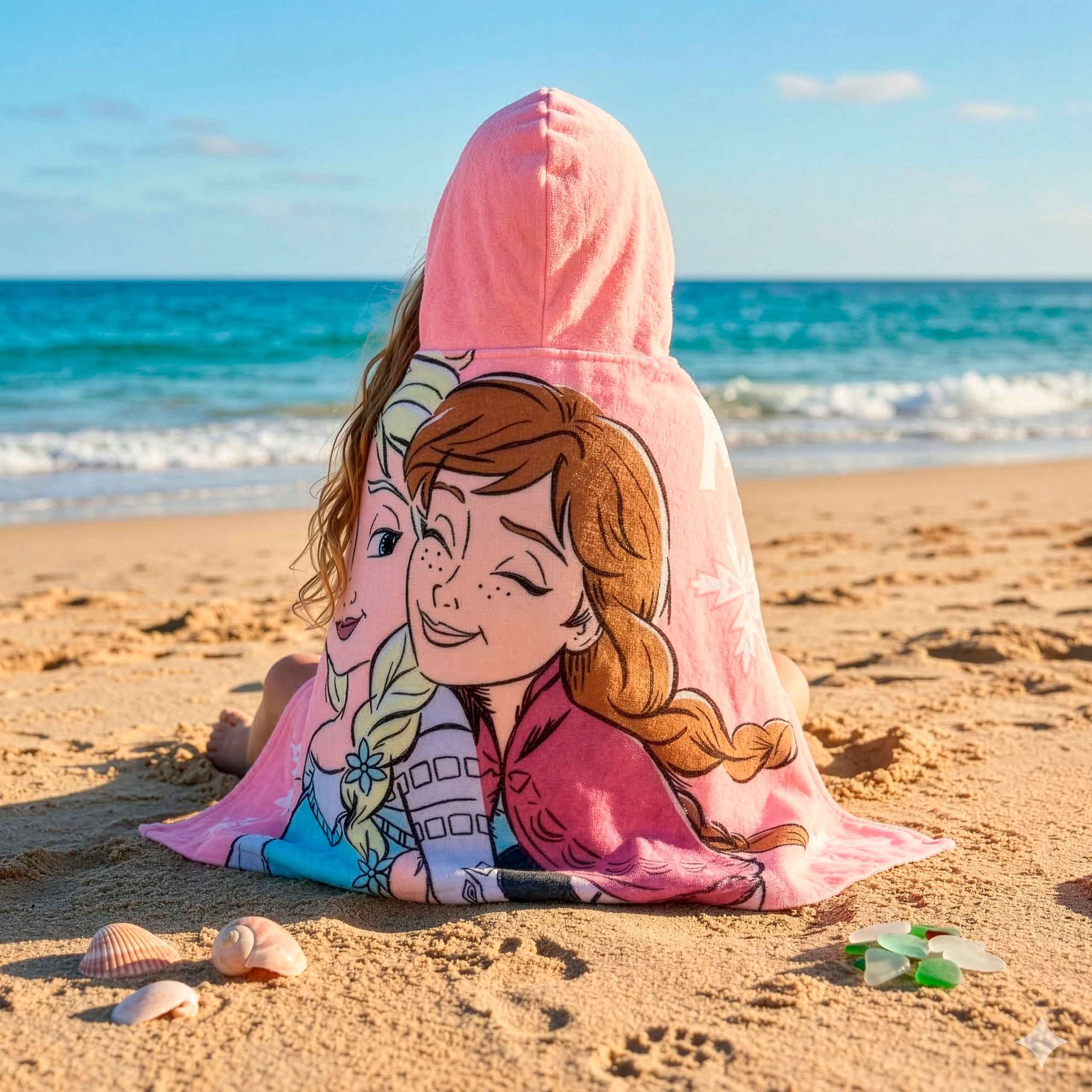 Disney Frozen Wrap Towel Poncho