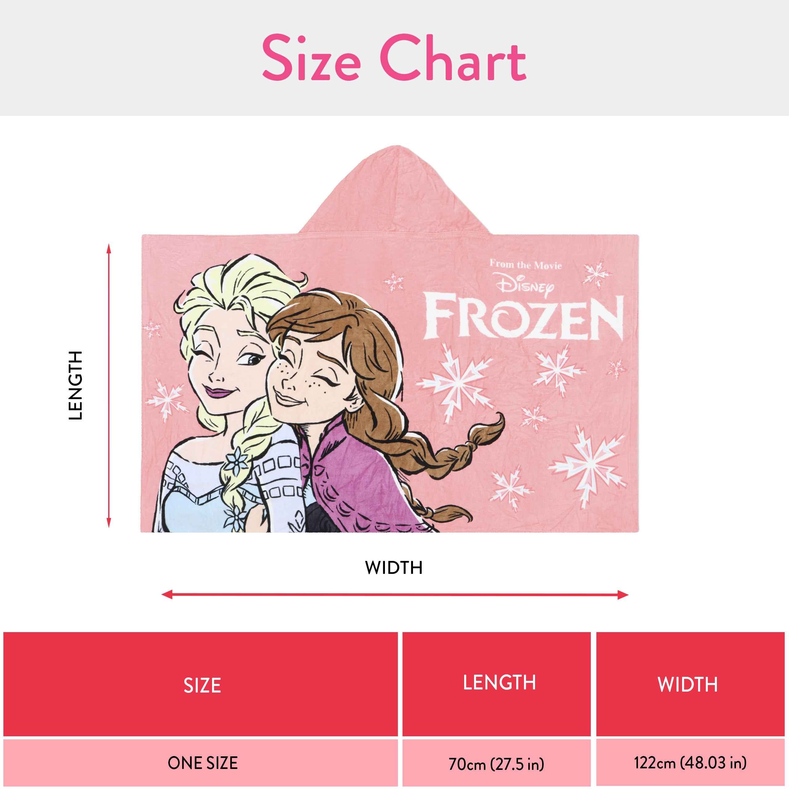 Disney Frozen Wrap Towel Poncho