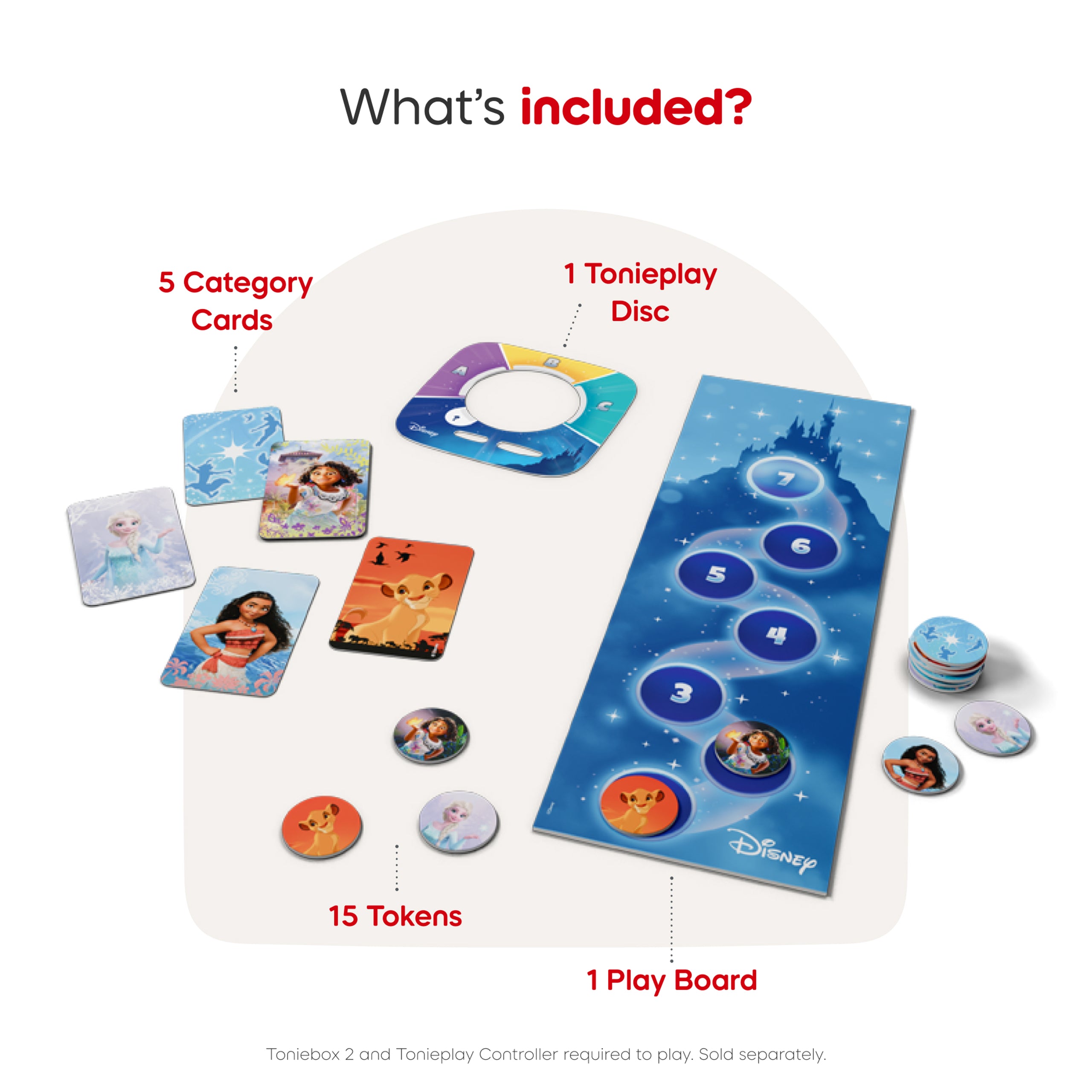 Disney Tonieplay Quiz Kingdom Game