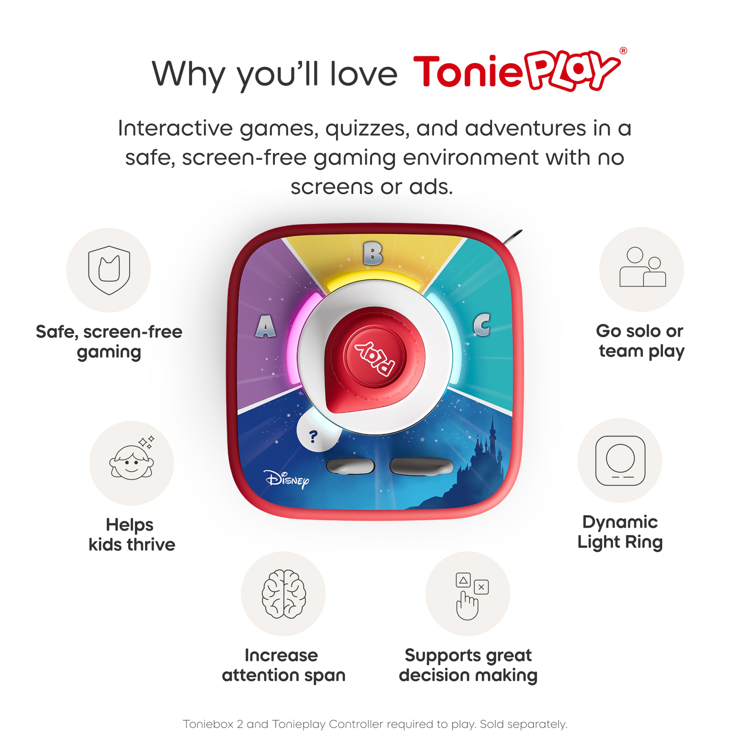 Disney Tonieplay Quiz Kingdom Game