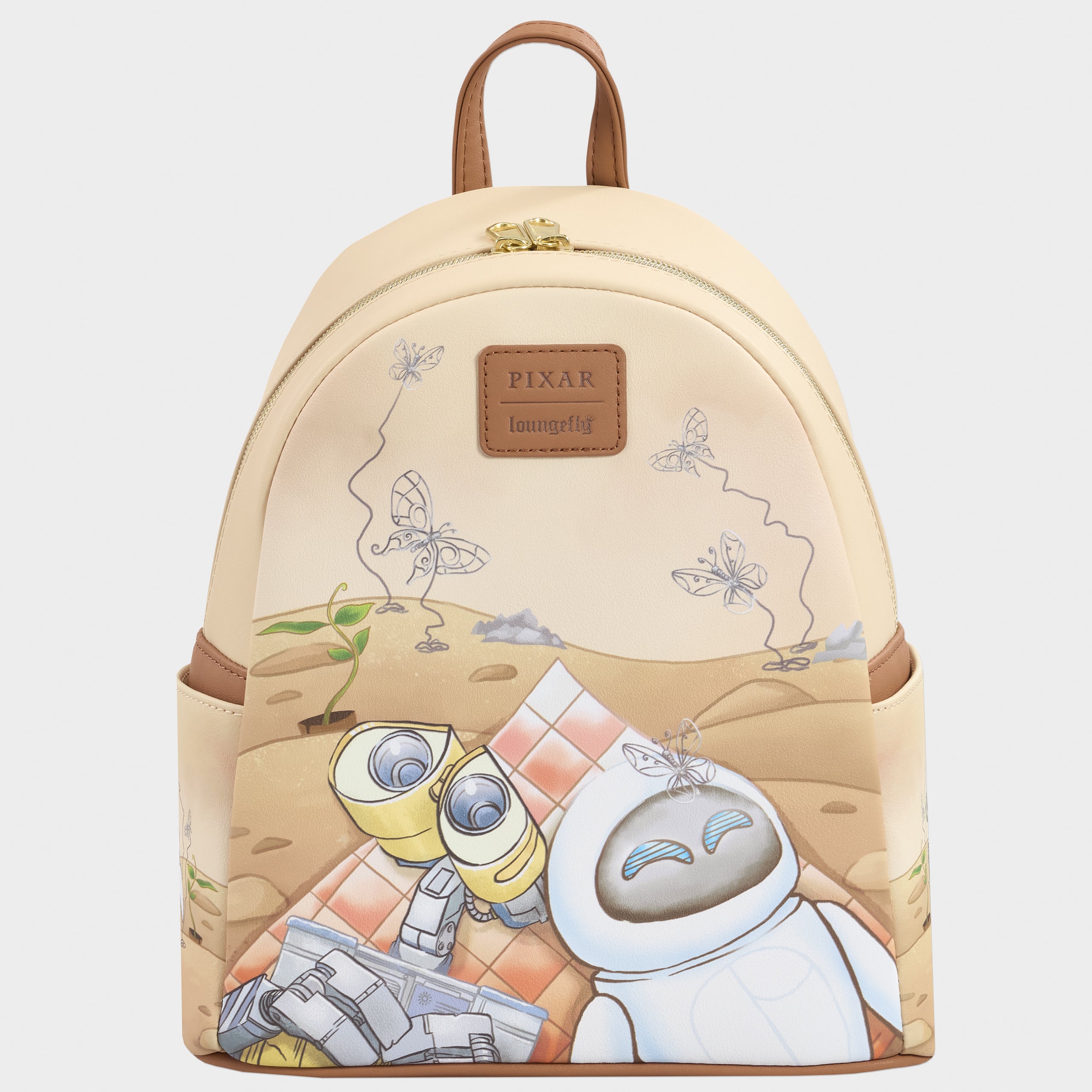 Disney Pixar Loungefly Wall-E & Eve Mini Backpack