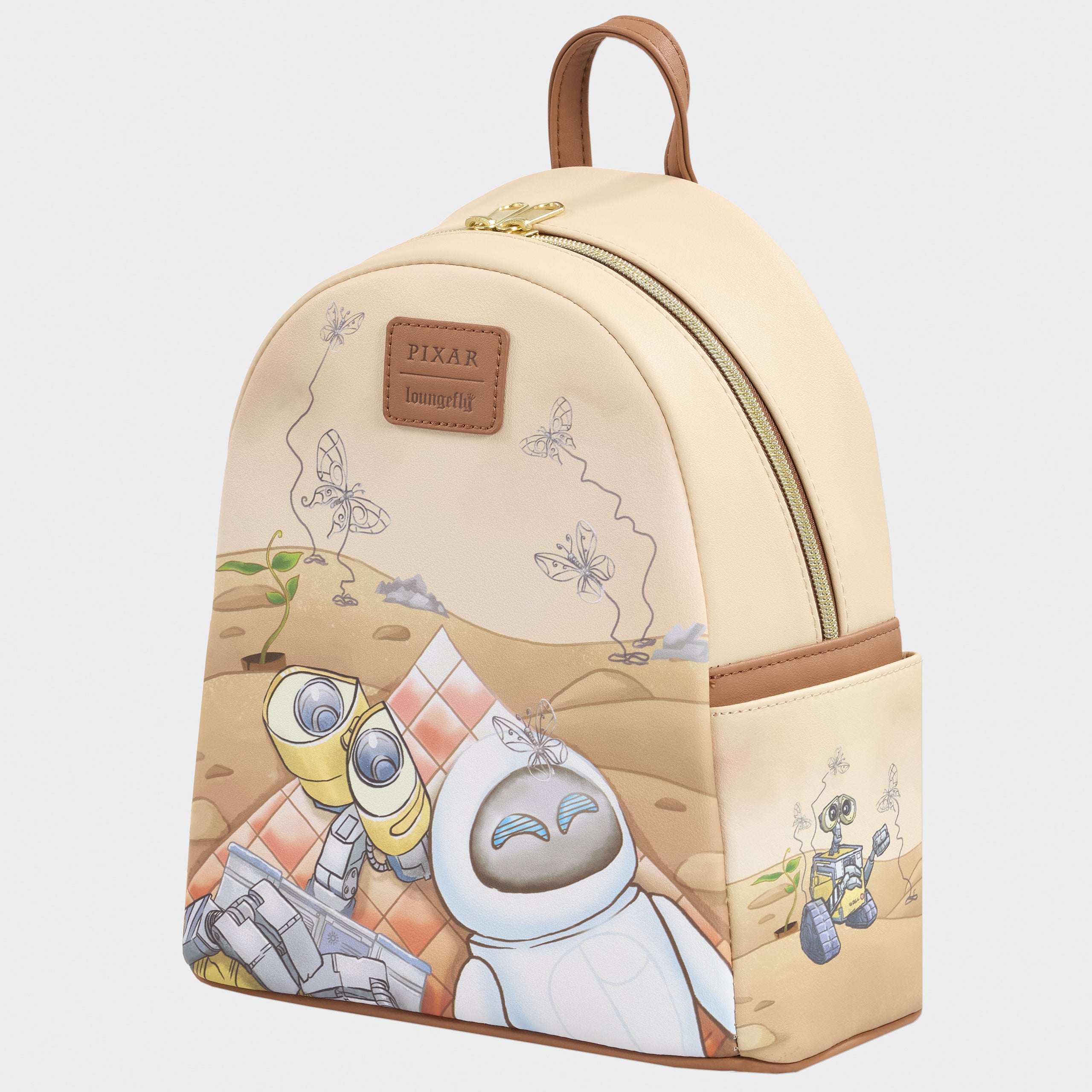 Disney Pixar Loungefly Wall-E & Eve Mini Backpack