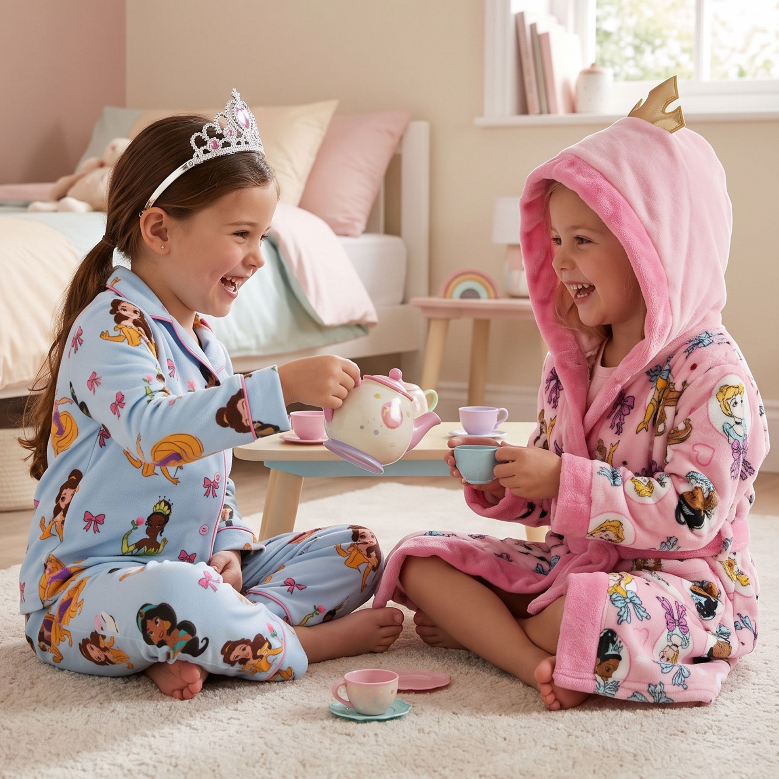 Disney Princess Button Up Pyjamas