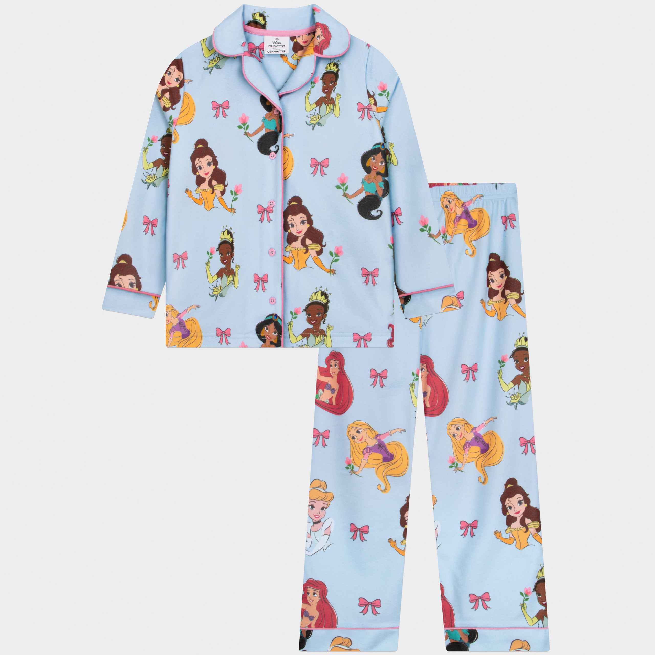 Disney Princess Button Up Pyjamas