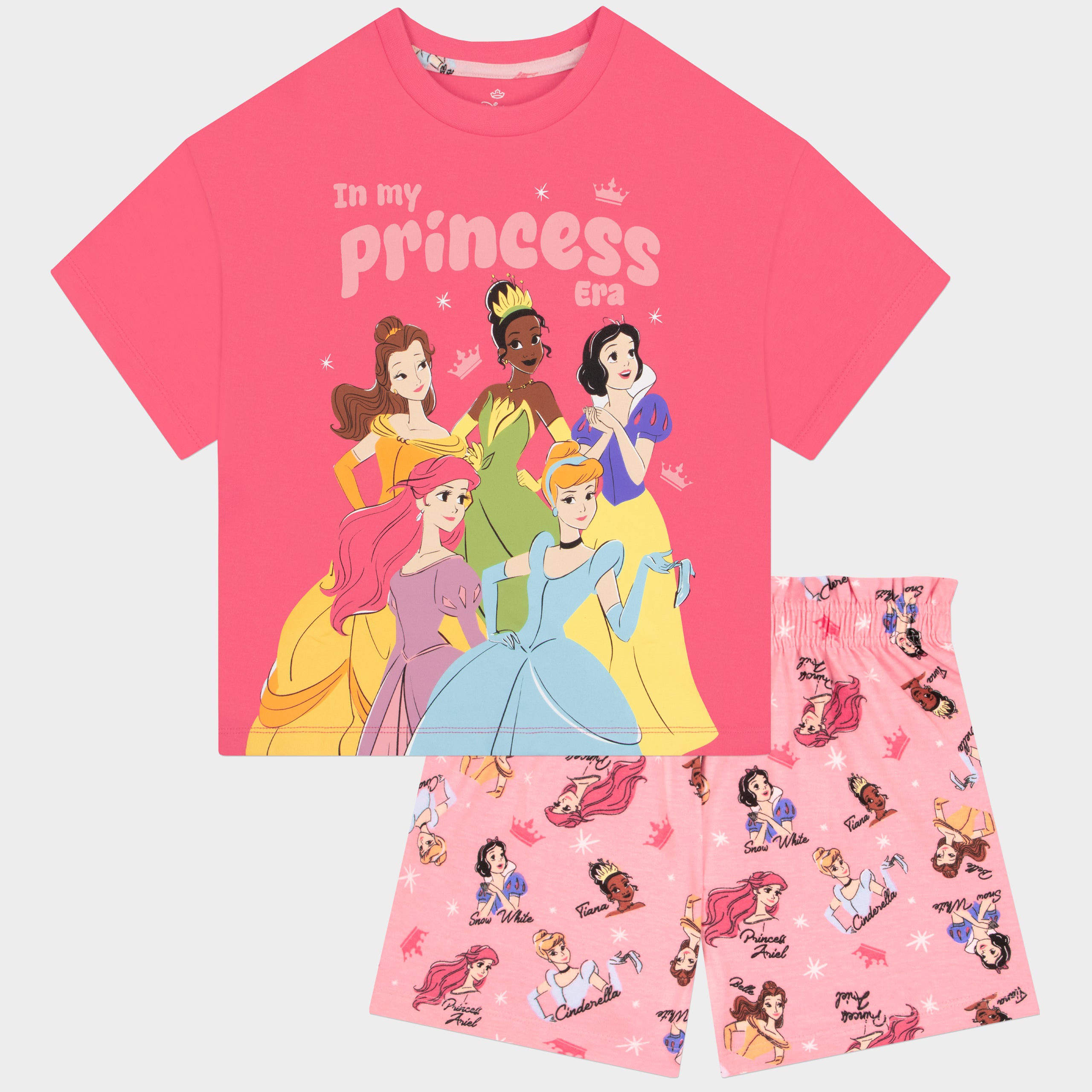 Disney Princess Short Pyjama Set