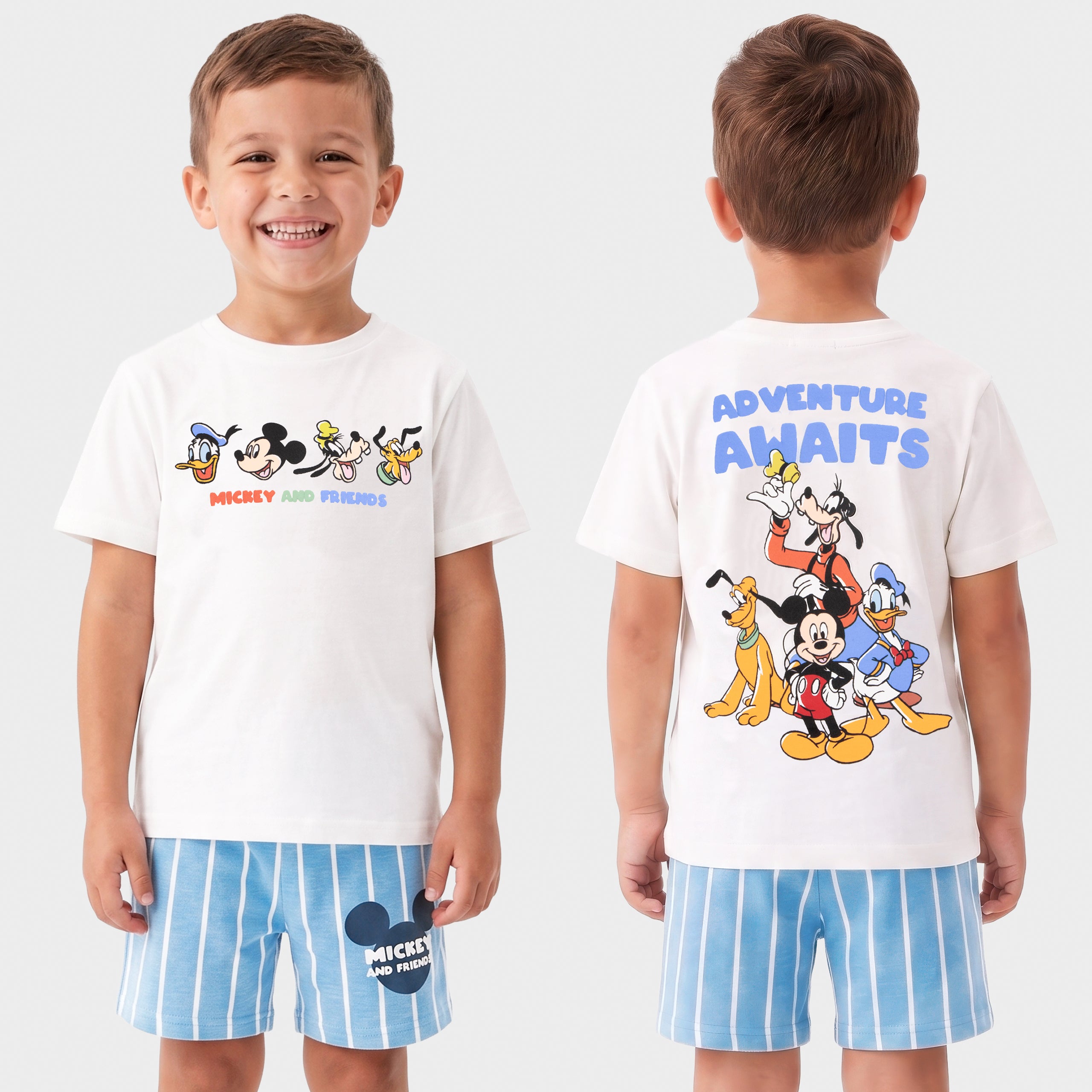 Disney Mickey Mouse and Friends T-Shirt and Short Set