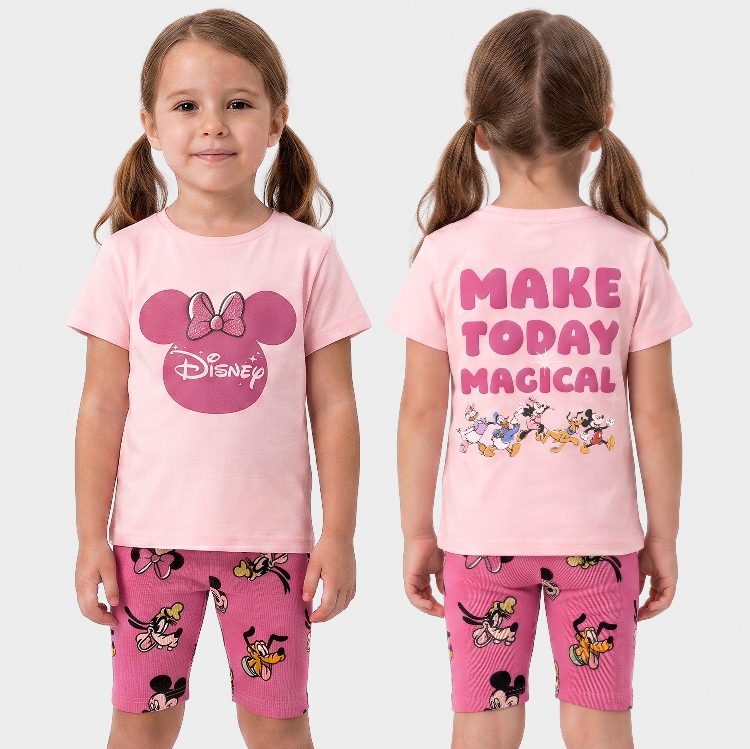 Minnie Mouse Make Today Magical Girls Shorts and T-Shirt Set