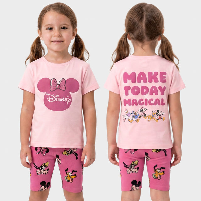 Minnie Mouse Make Today Magical Girls Shorts and T-Shirt Set