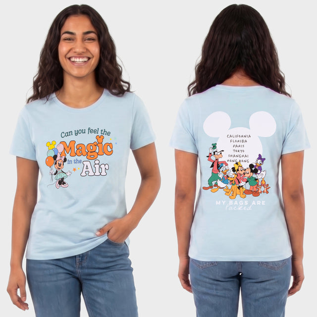 Ladies Minnie Mouse Magic in the Air T-Shirt