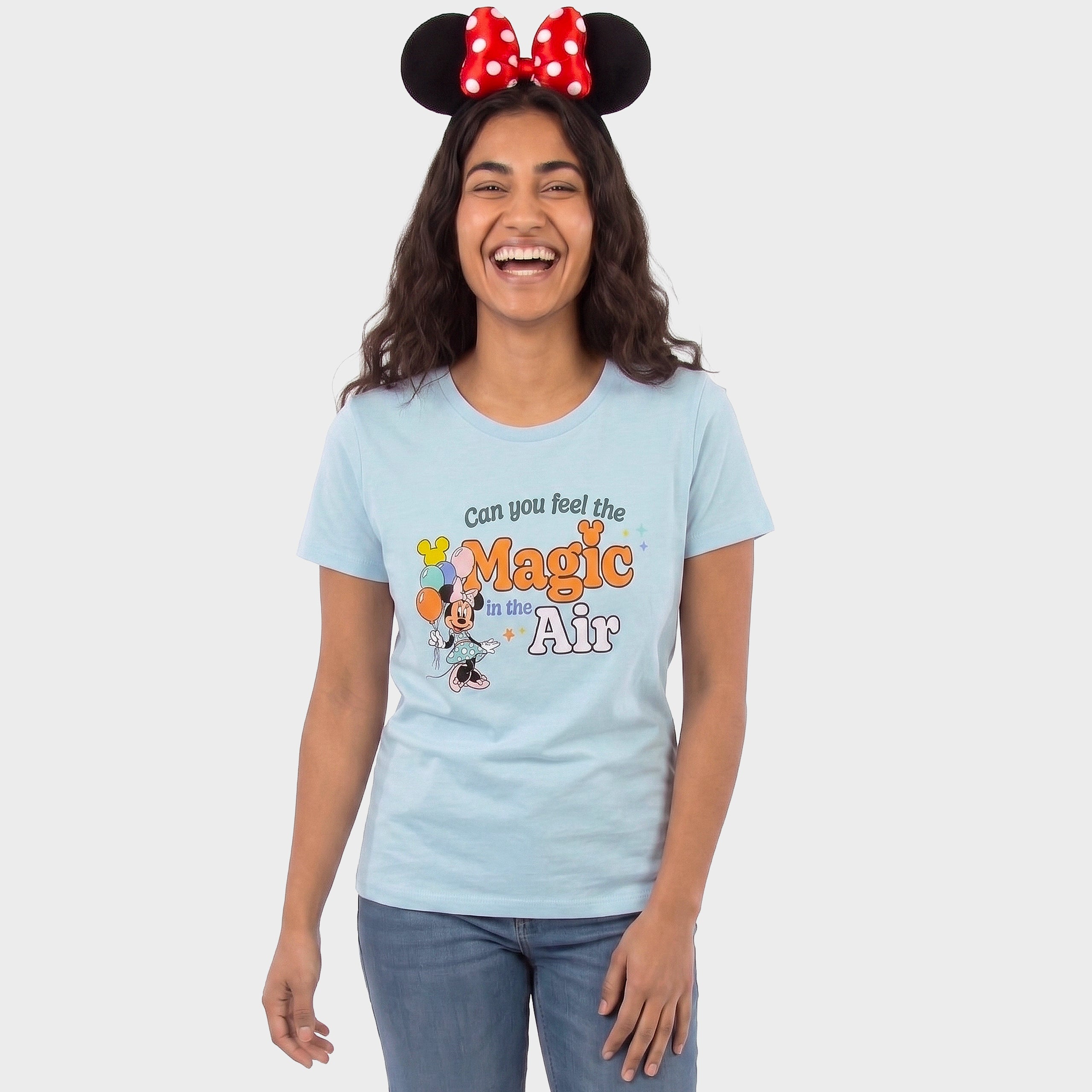 Ladies Minnie Mouse Magic in the Air T-Shirt