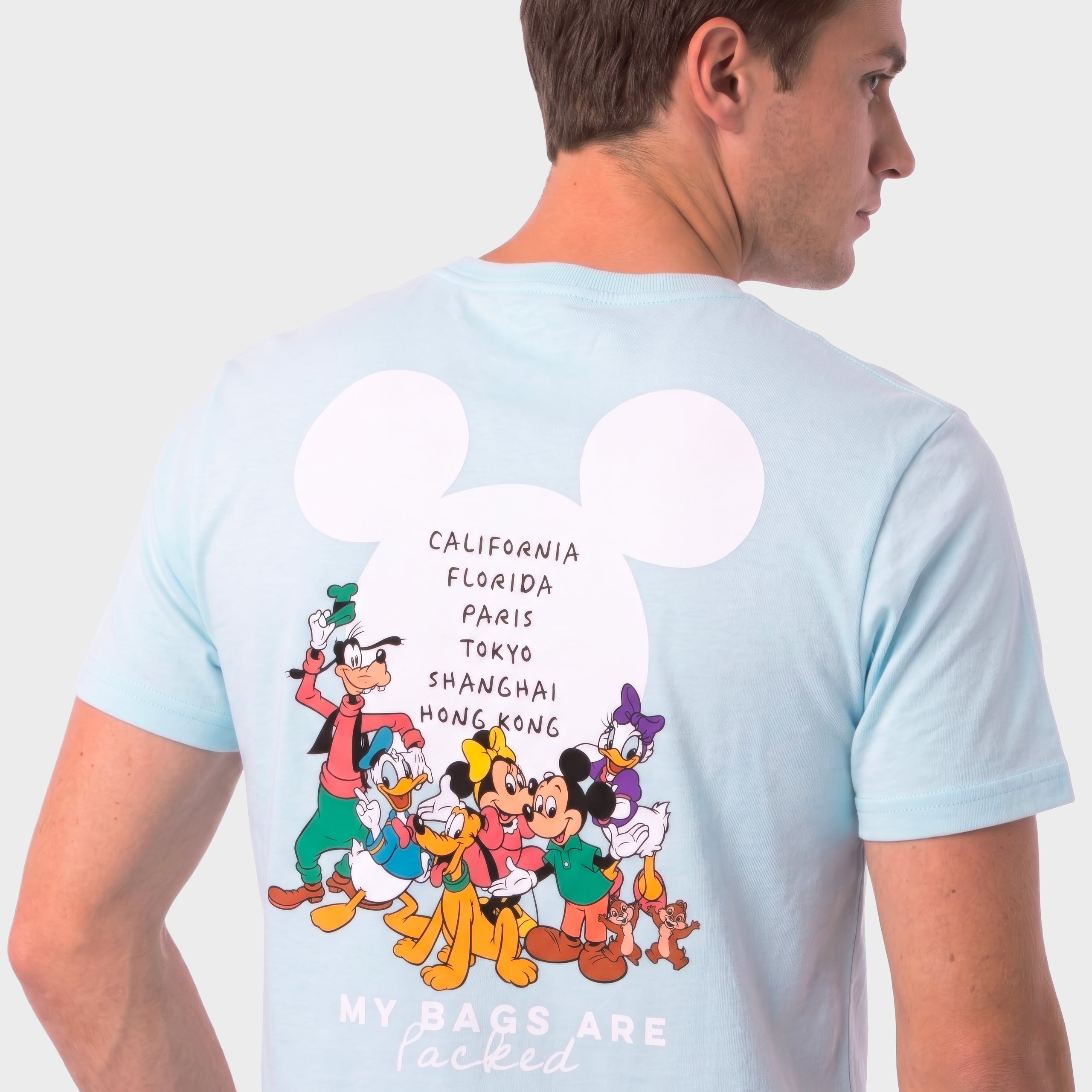 Mens Mickey Mouse Magic in the Air T-Shirt