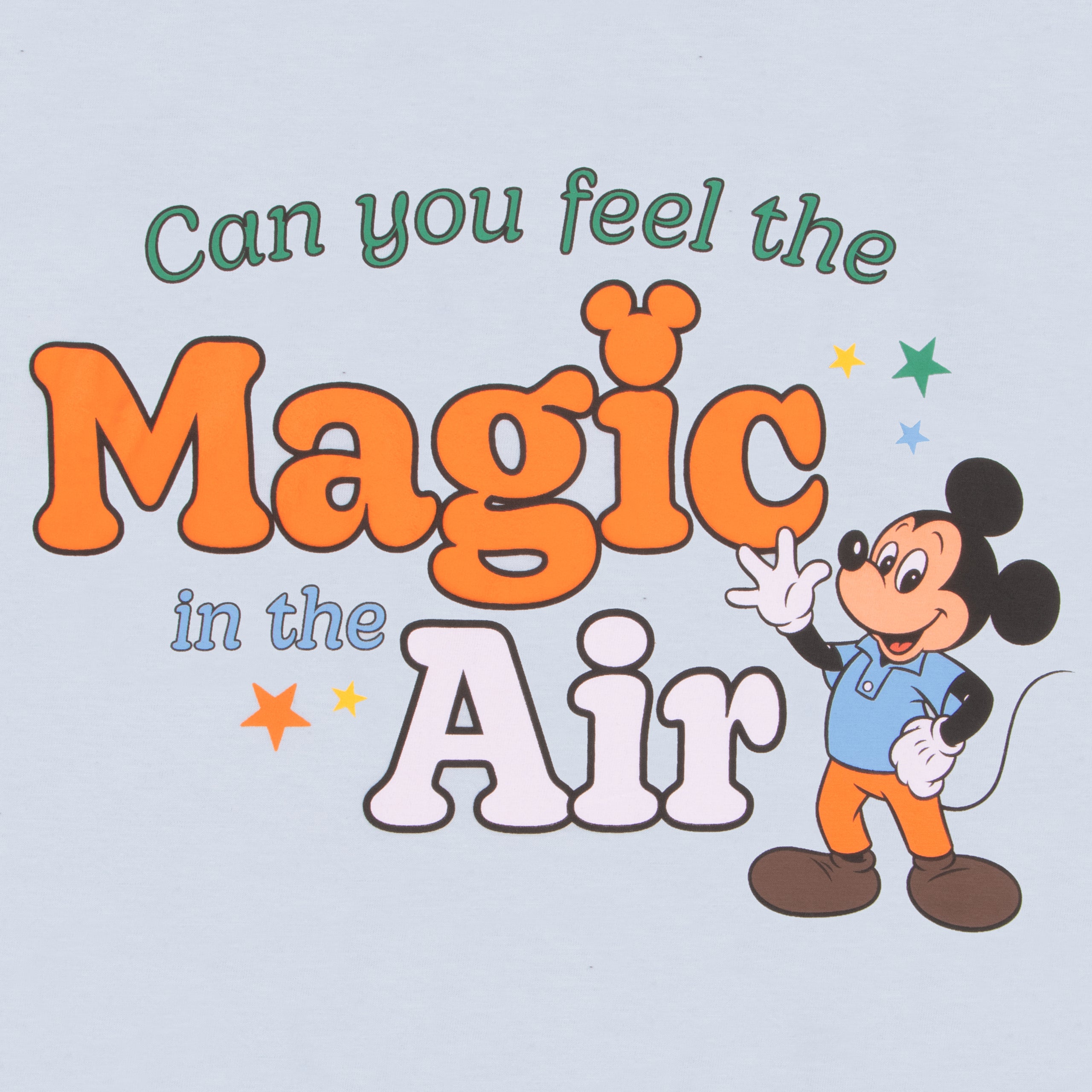 Mens Mickey Mouse Magic in the Air T-Shirt