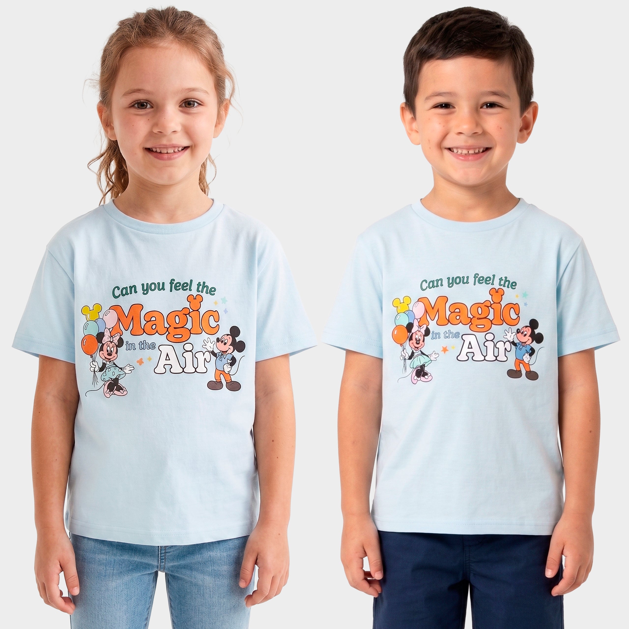 Kids Minnie & Mickey Mouse Magic in the Air T-Shirt