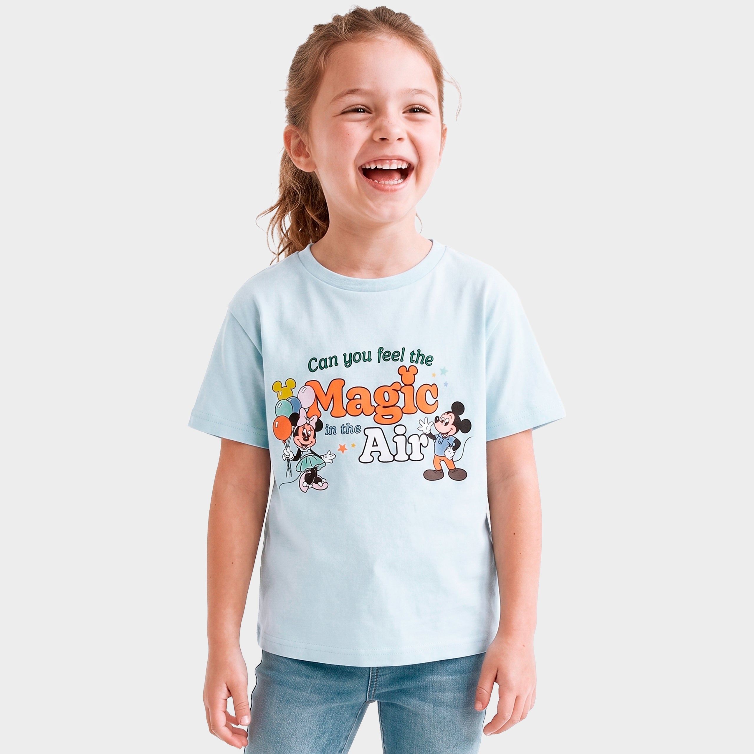 Kids Minnie & Mickey Mouse Magic in the Air T-Shirt