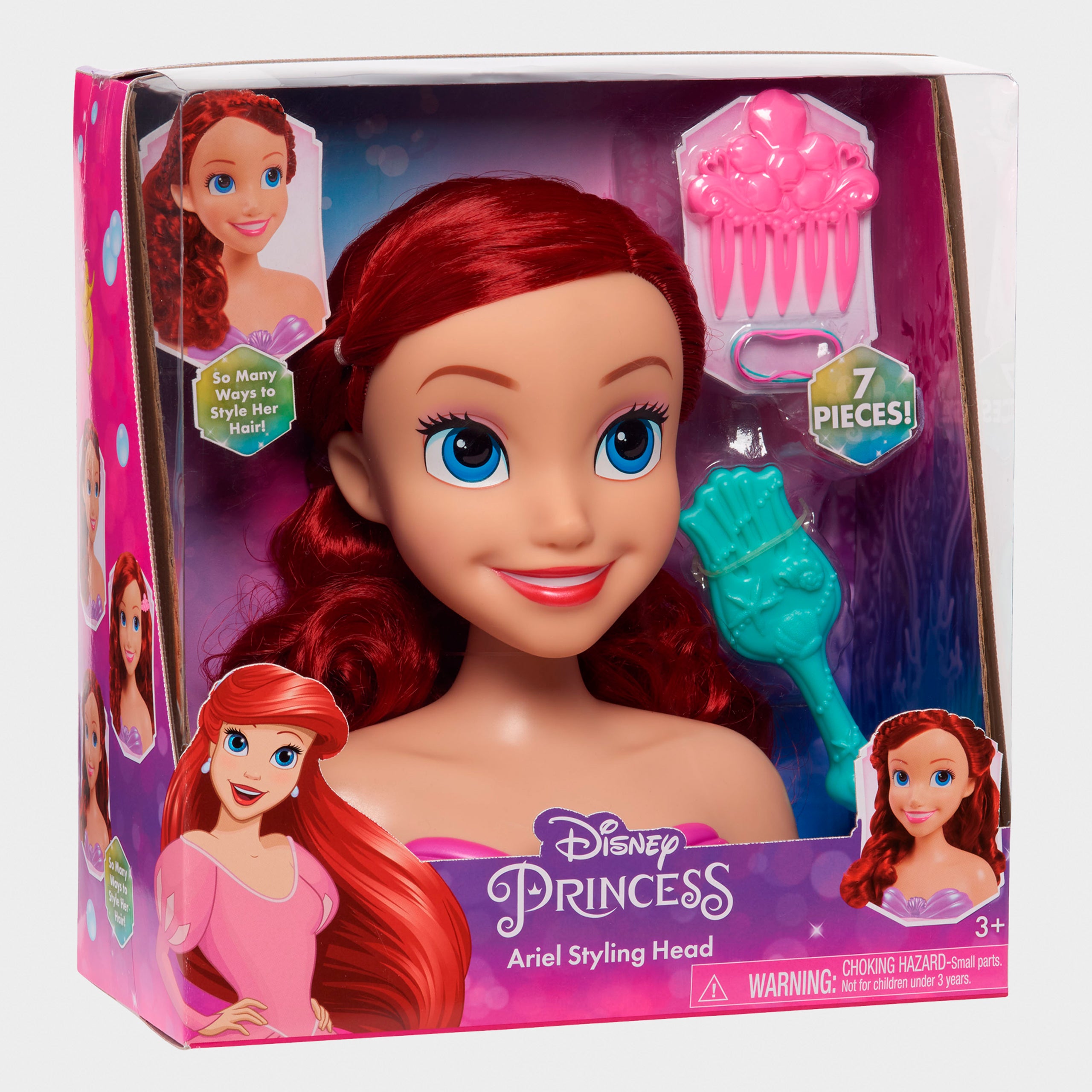 Disney The Little Mermaid Ariel Styling Head