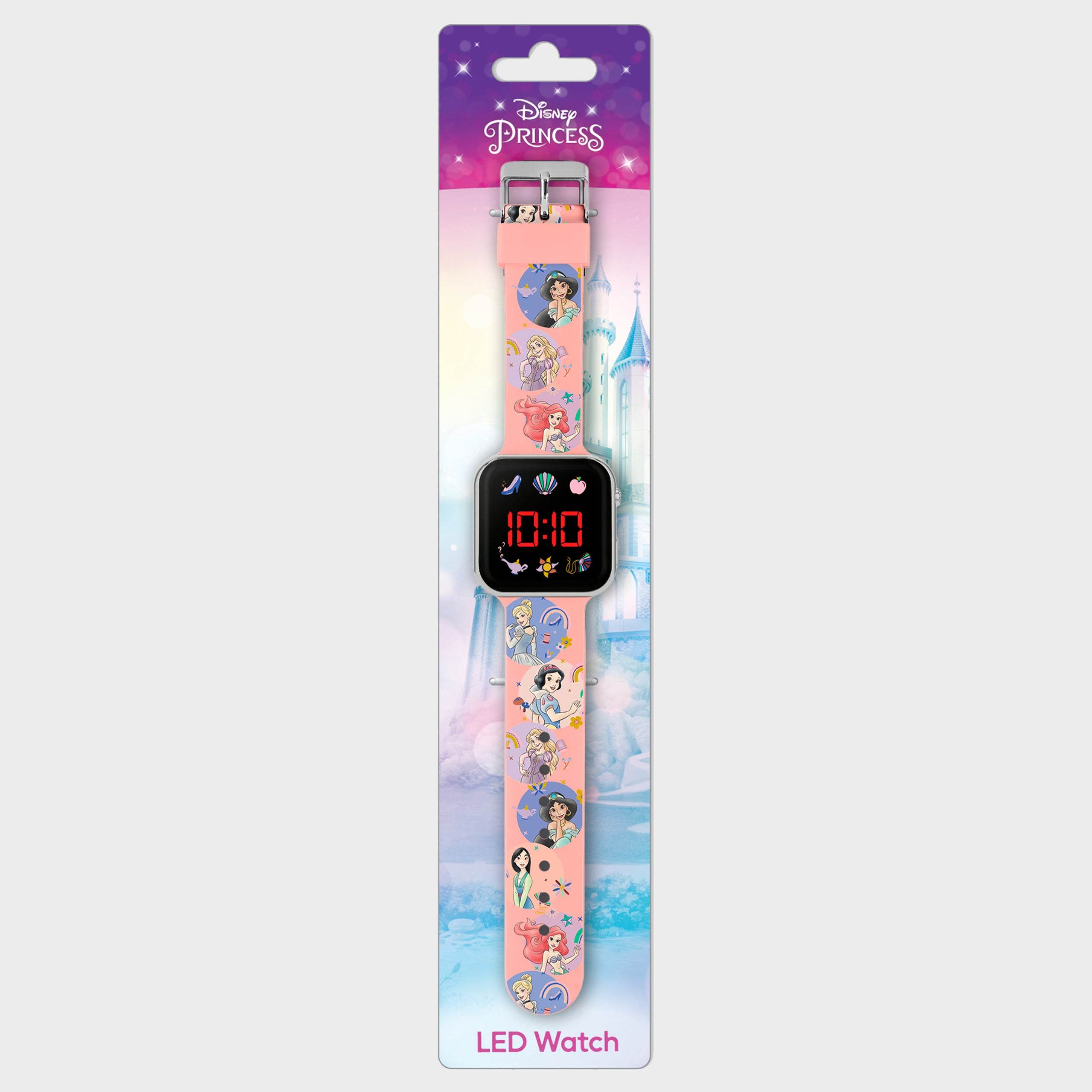 Disney Princess Printed Strap Led Watch - Character.com