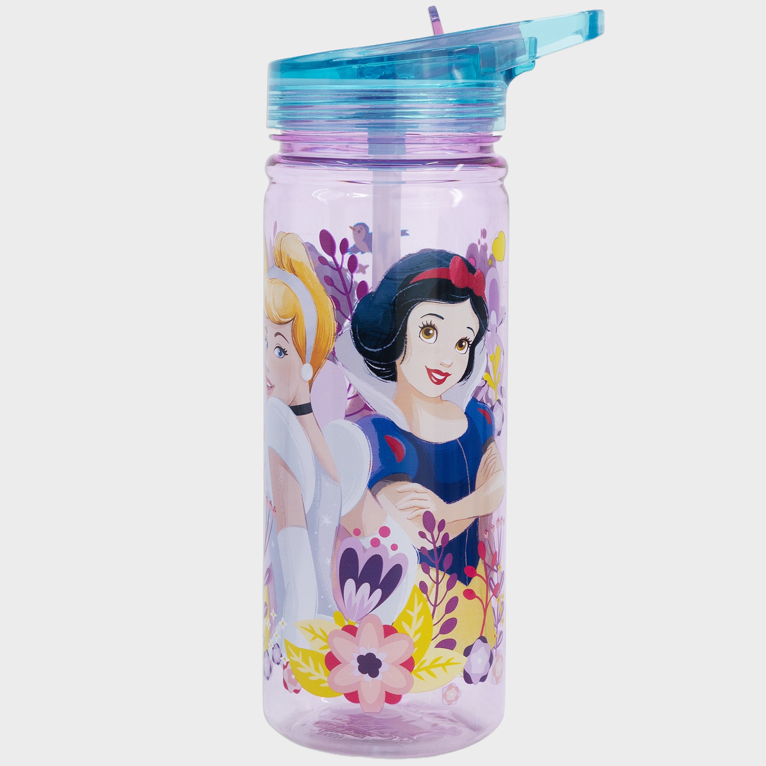 Disney Princess Water Bottle With Cinderella & Snow White