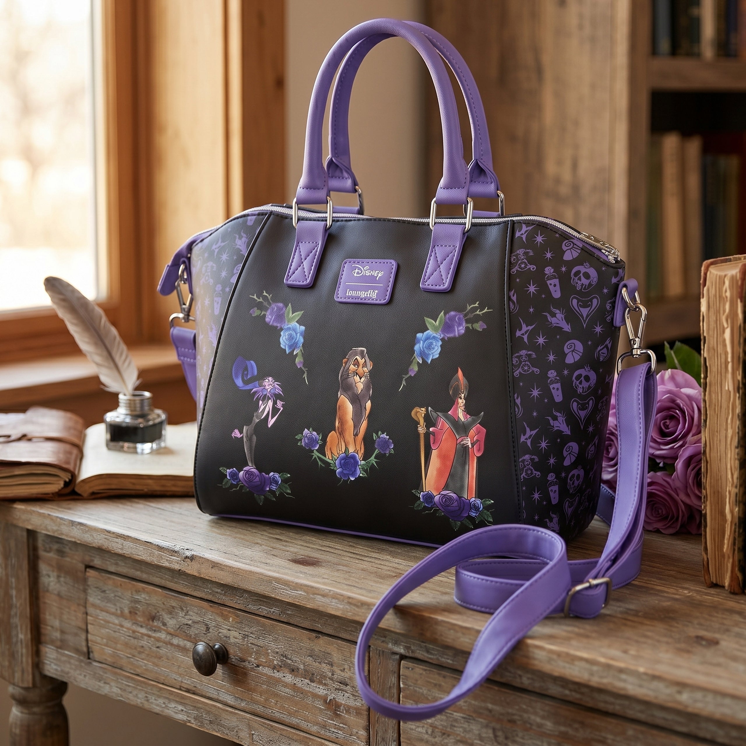 Disney Villains Loungefly Satchel Bag