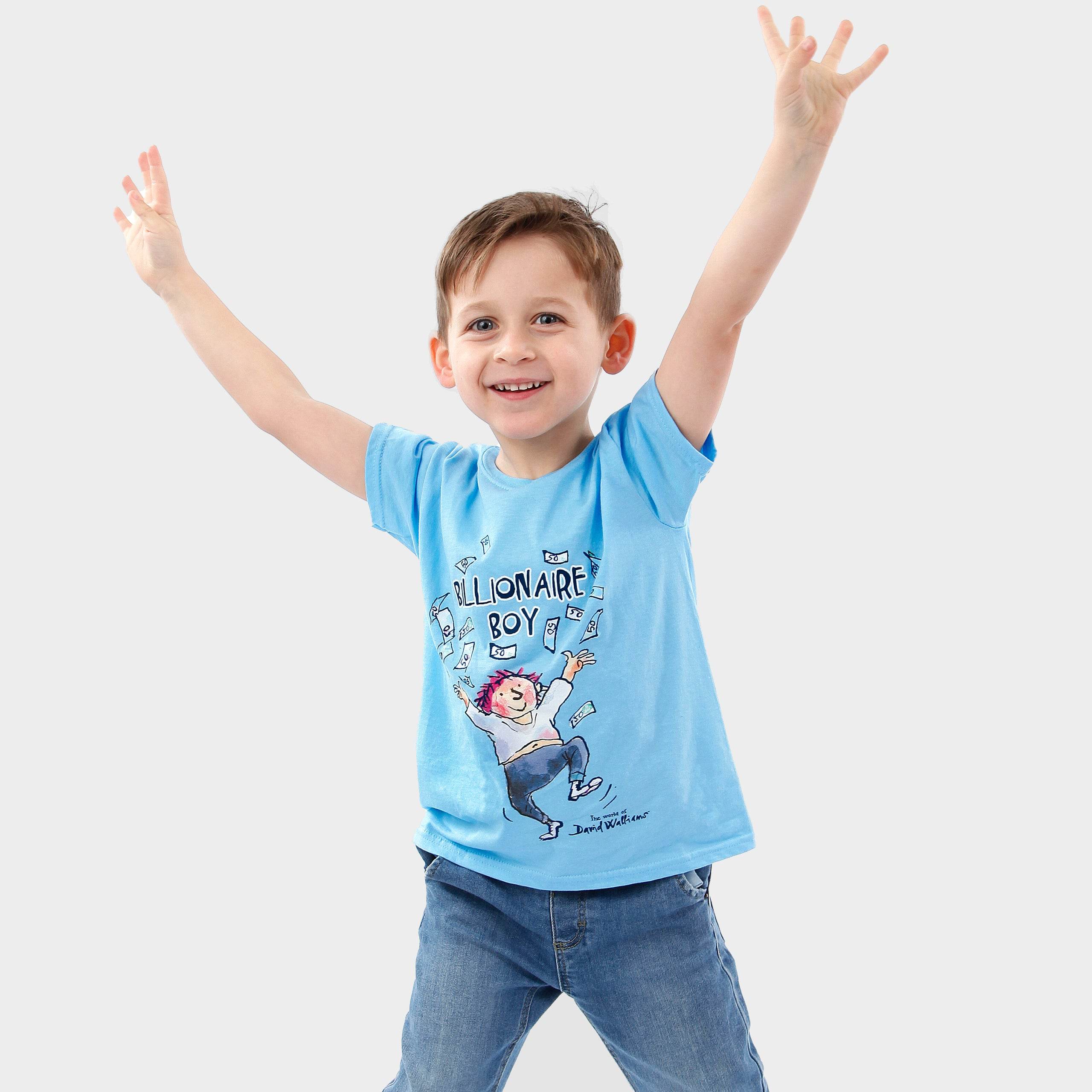 David Walliams Billionaire Boy T-Shirt - Character.com