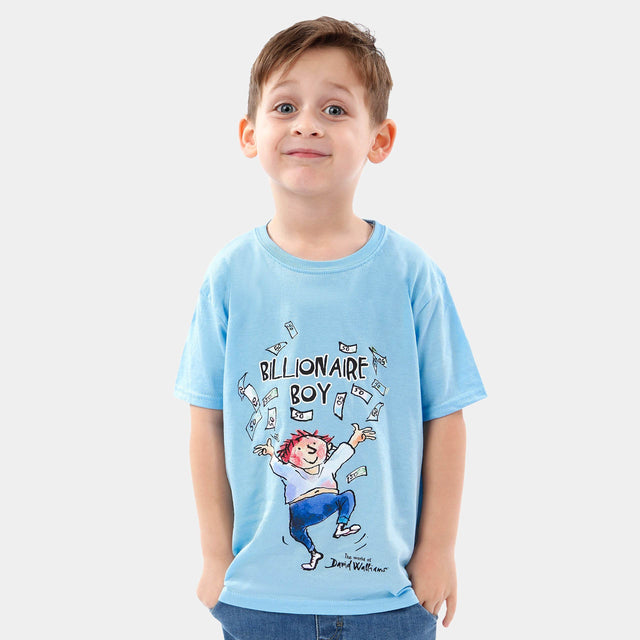 David Walliams Billionaire Boy T-Shirt - Character.com