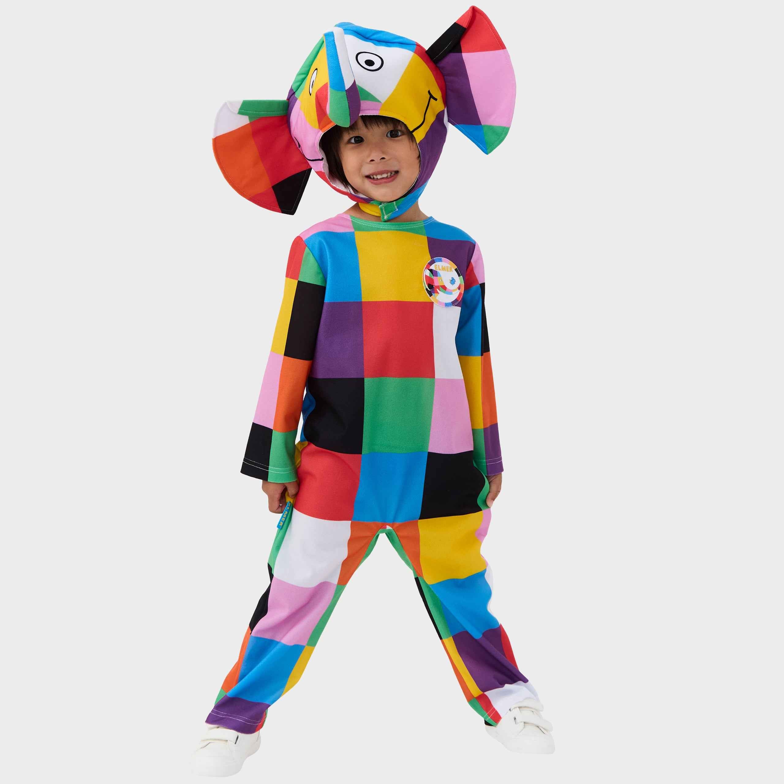 Elephant Fancy Dress | Elmer Dress Up | World Book Day Costume ...