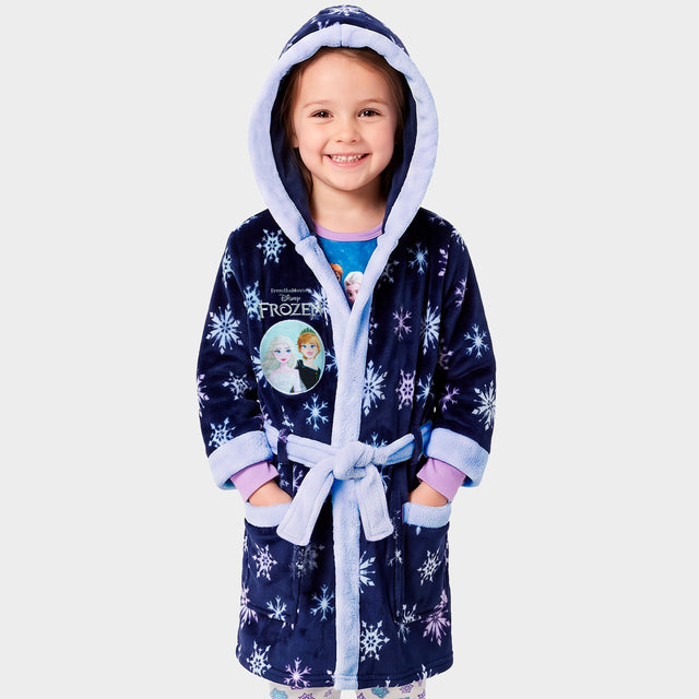 Disney Frozen Anna And Elsa Dressing Gown