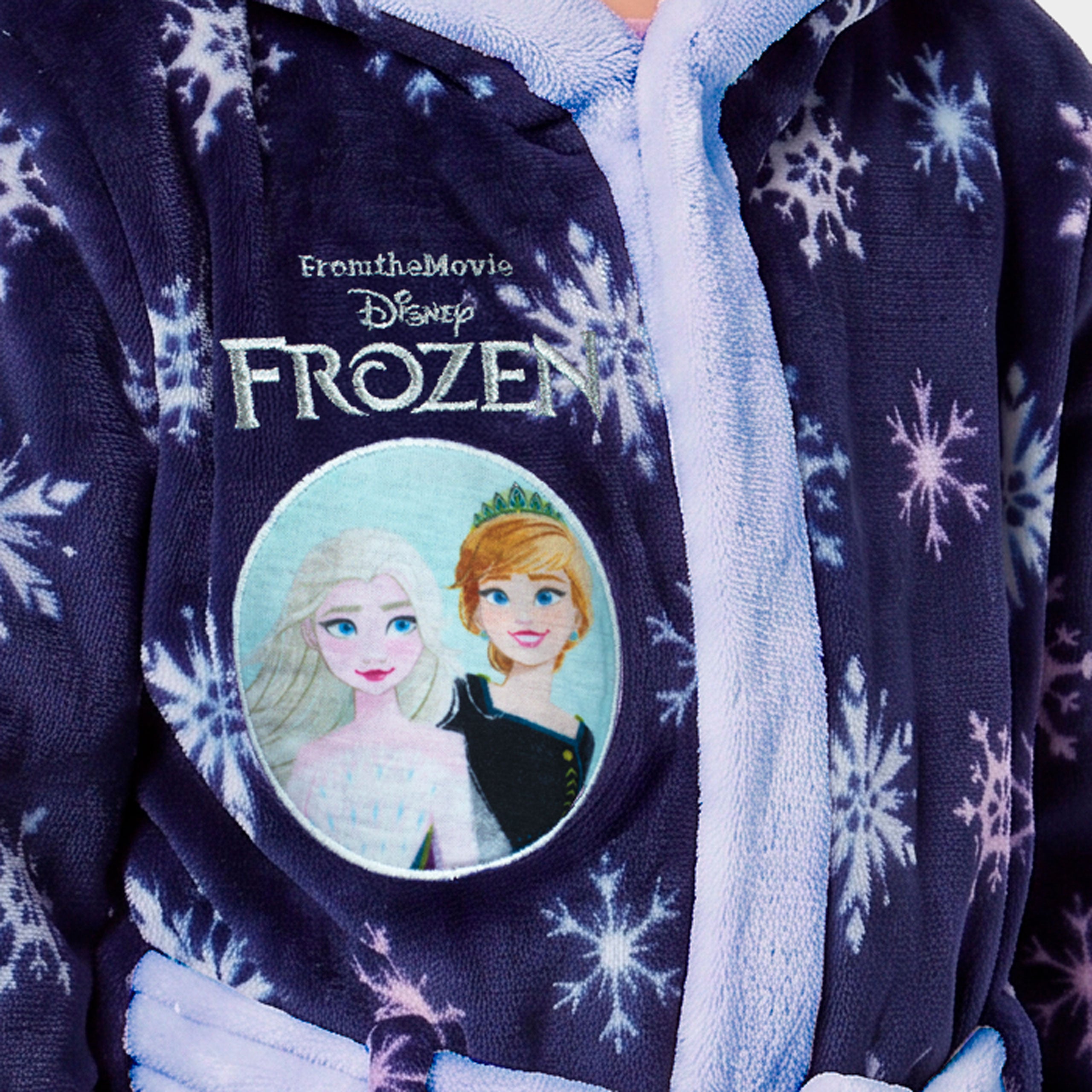 Disney Frozen Anna And Elsa Dressing Gown