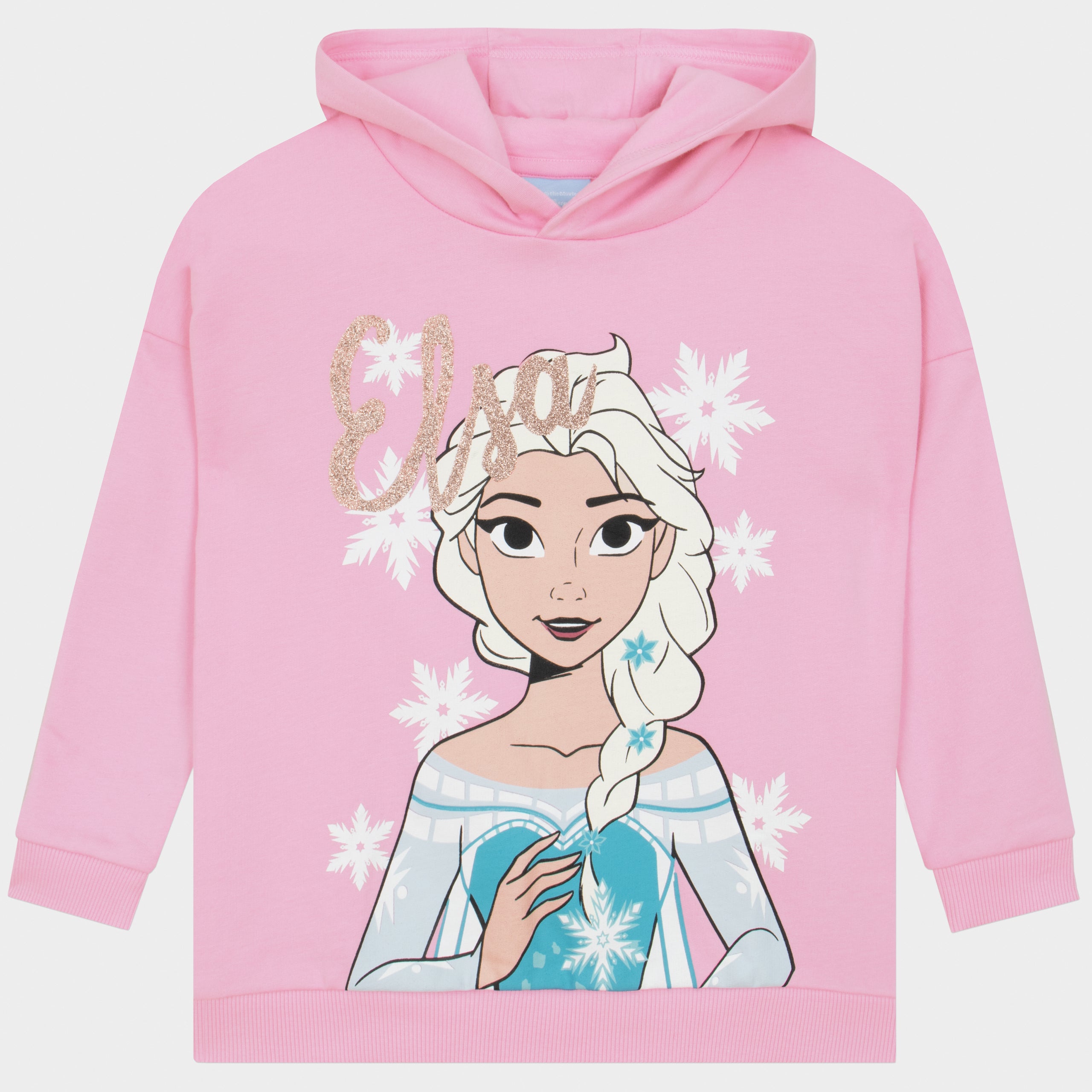 Disney Frozen Elsa Hoodie With Glitter