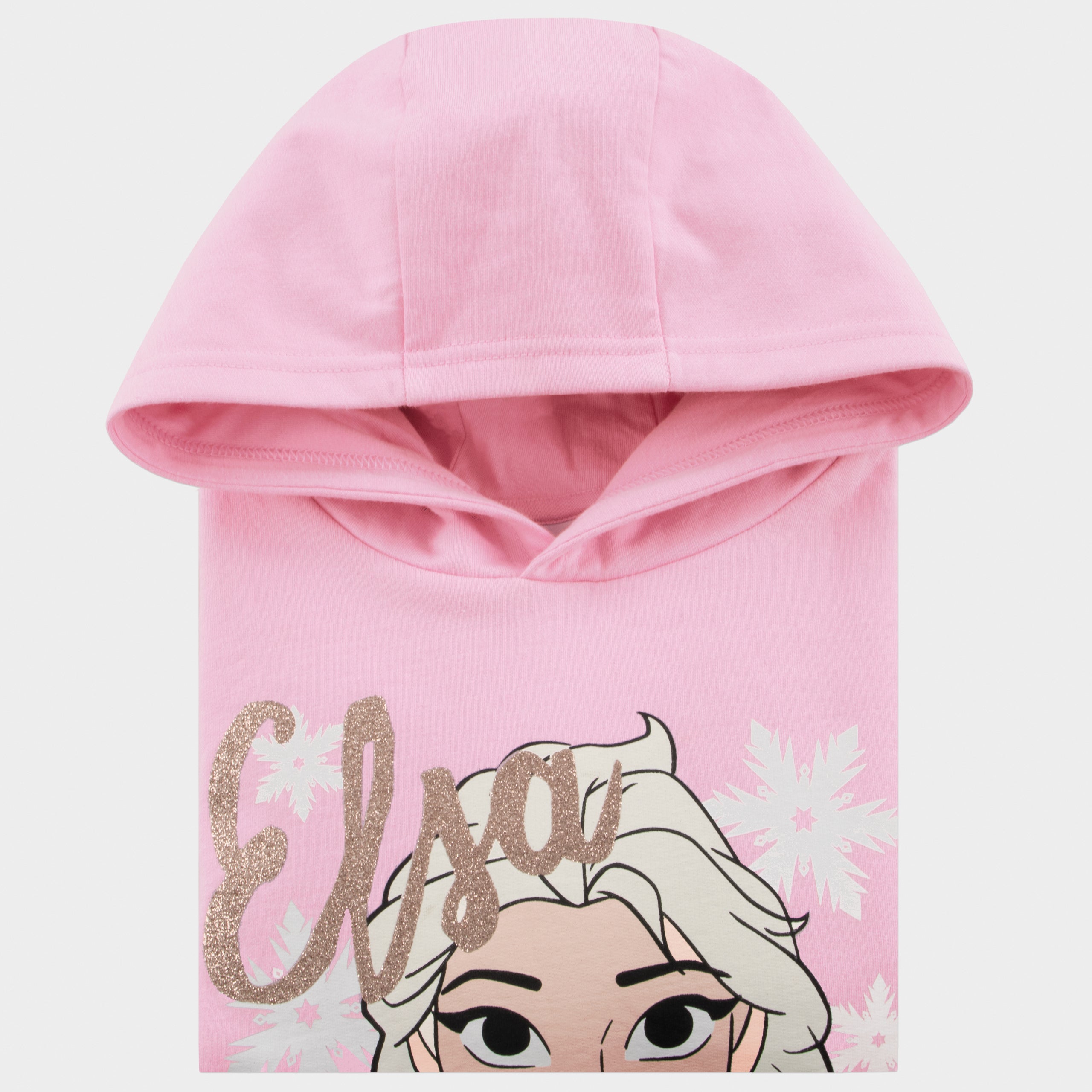 Disney Frozen Elsa Hoodie With Glitter