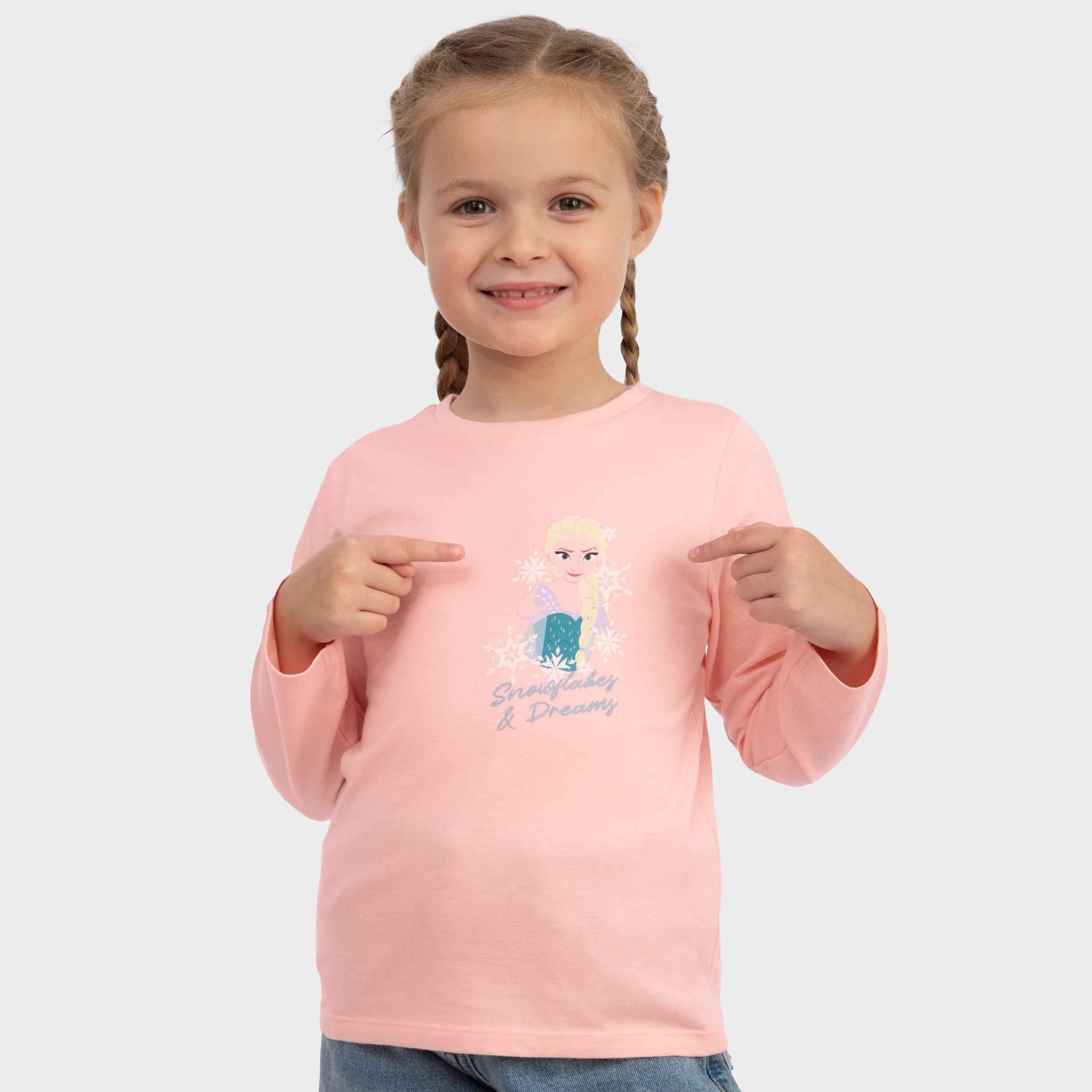 Girls Frozen Long Sleeve T-shirt
