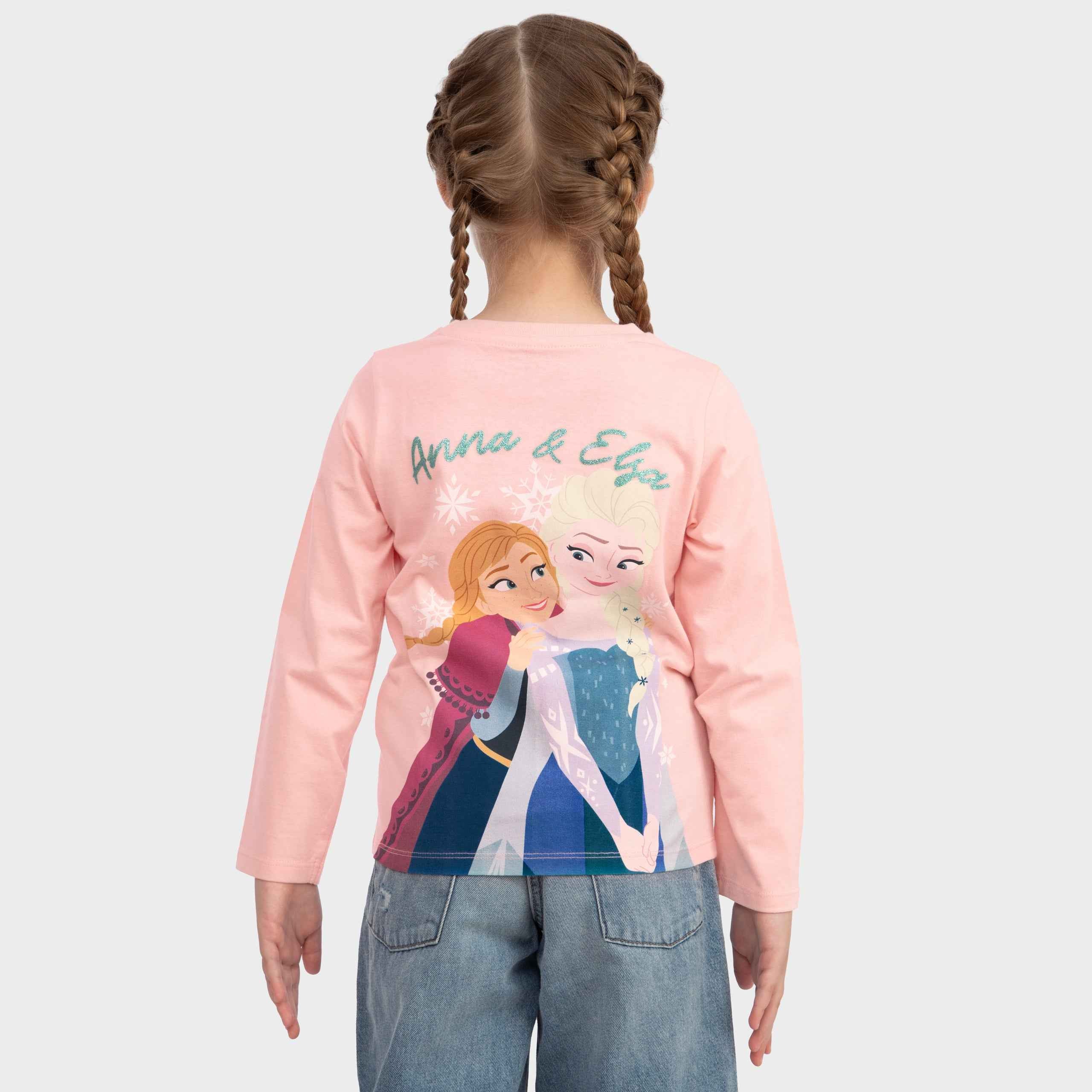 Girls Frozen Long Sleeve T-shirt