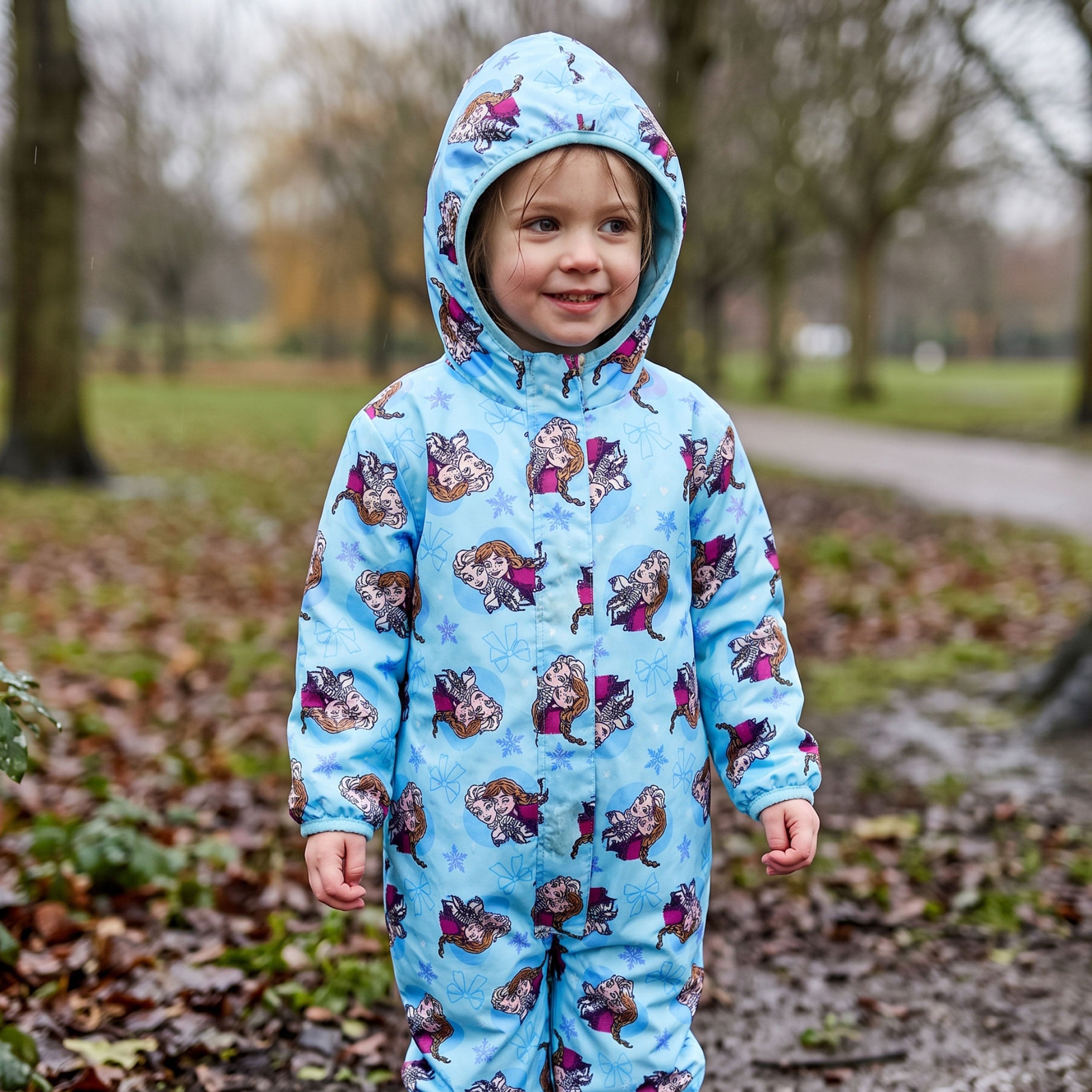 Disney Frozen Fleece Lined Body Puddlesuit