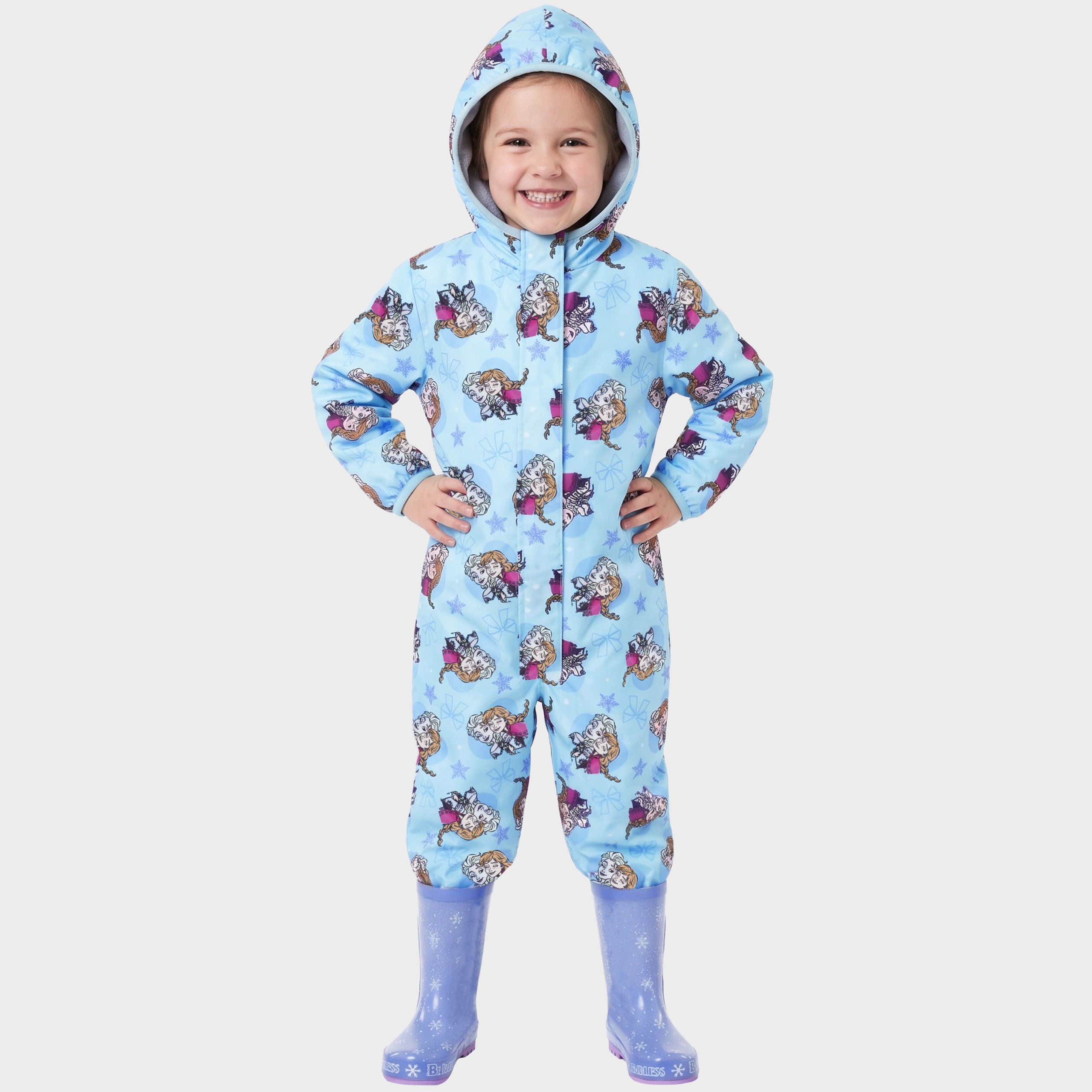 Disney Frozen Fleece Lined Body Puddlesuit