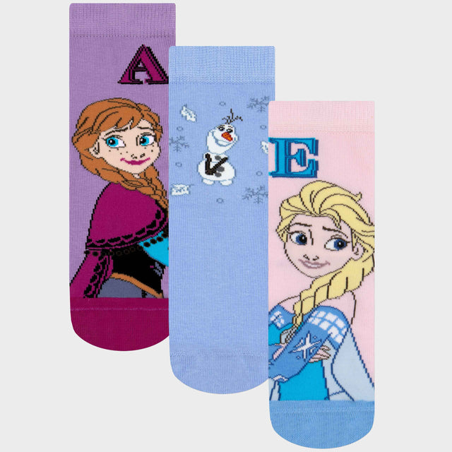 Disney Frozen Pack Of 3 Socks