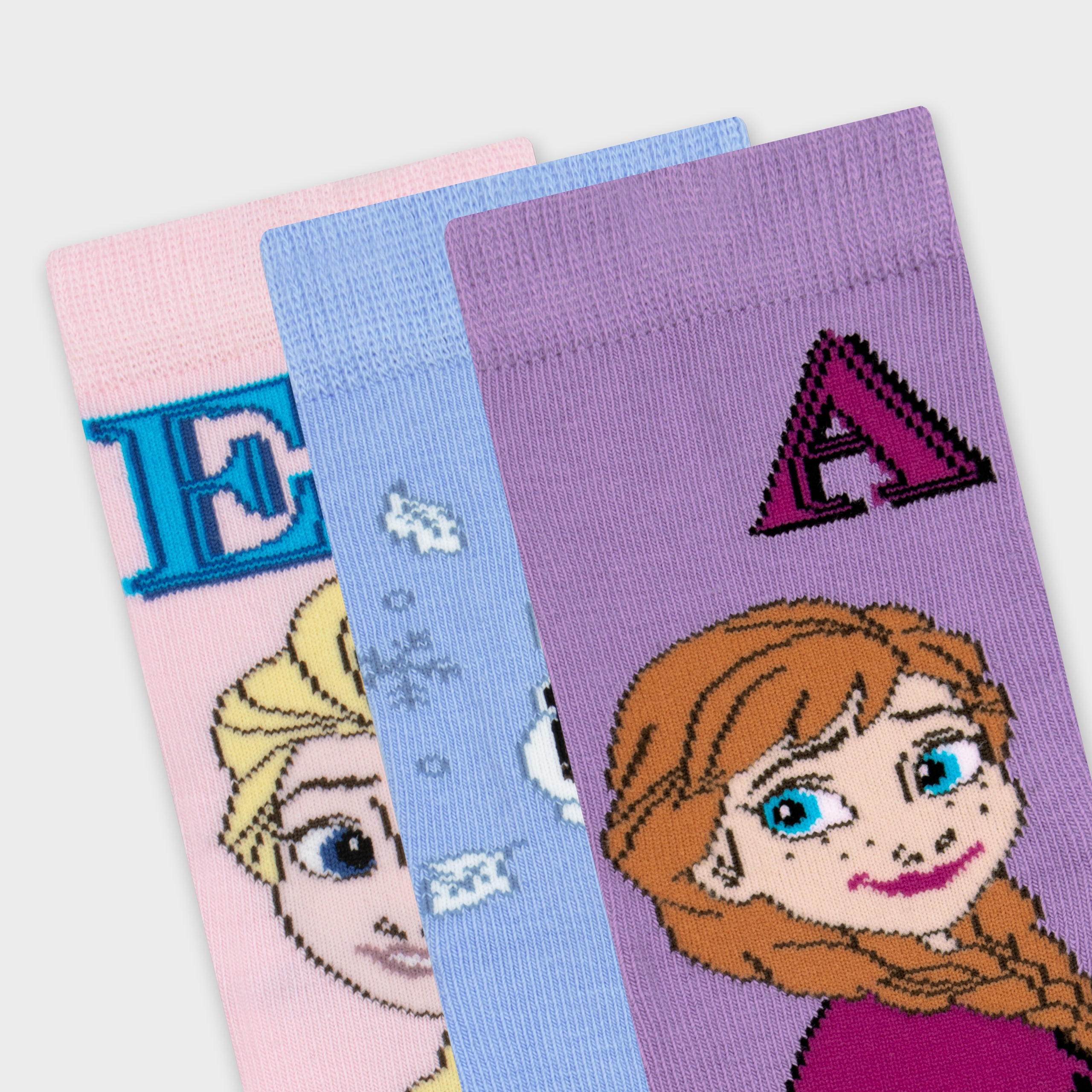 Disney Frozen Pack Of 3 Socks
