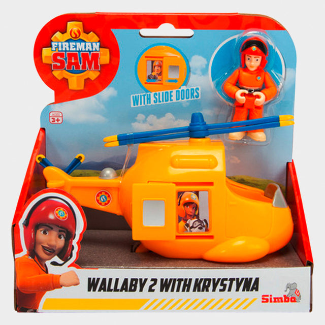 Fireman Sam Wallaby 2 Helicopter Toy