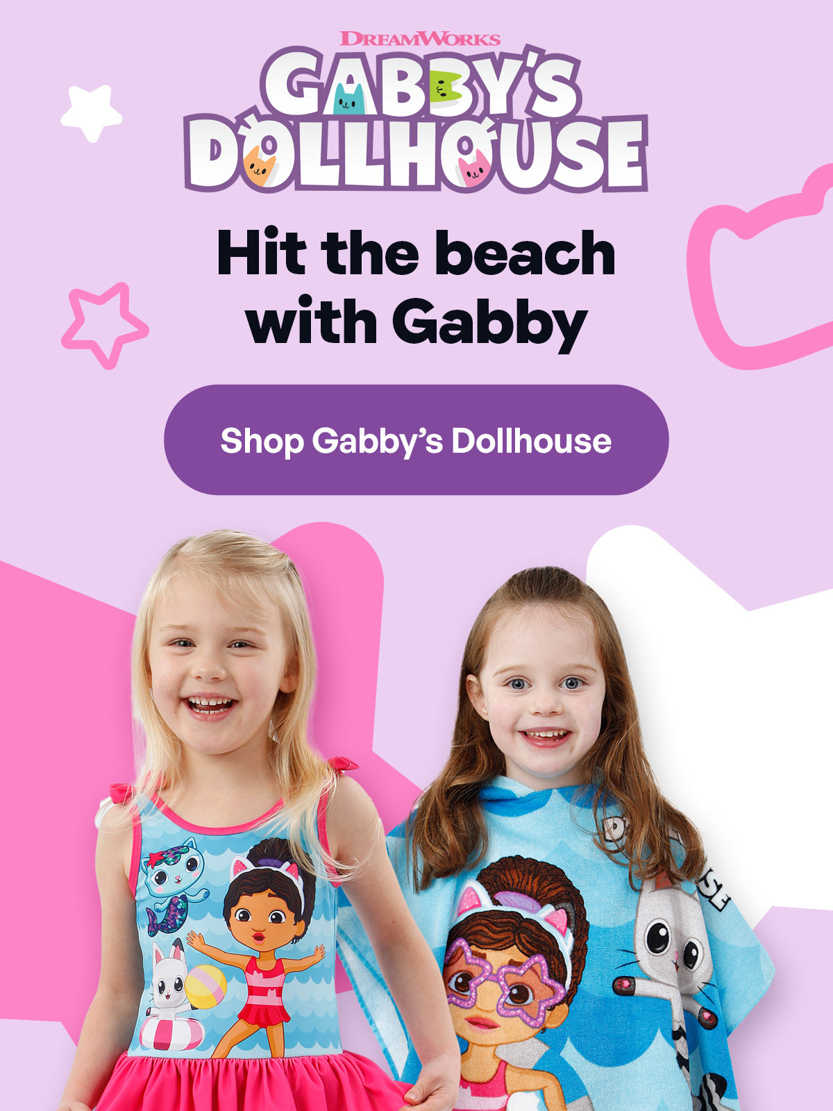 Gabby's Dollhouse - Hit the beach with Gabby - Shop Gabby's Dollhouse